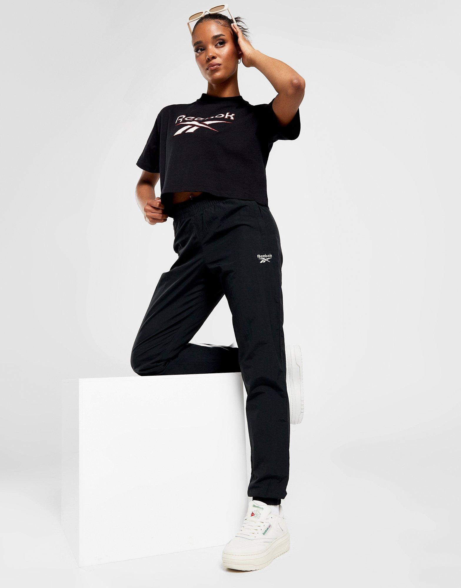 Black Reebok Classic Woven Track Pants - JD Sports Global