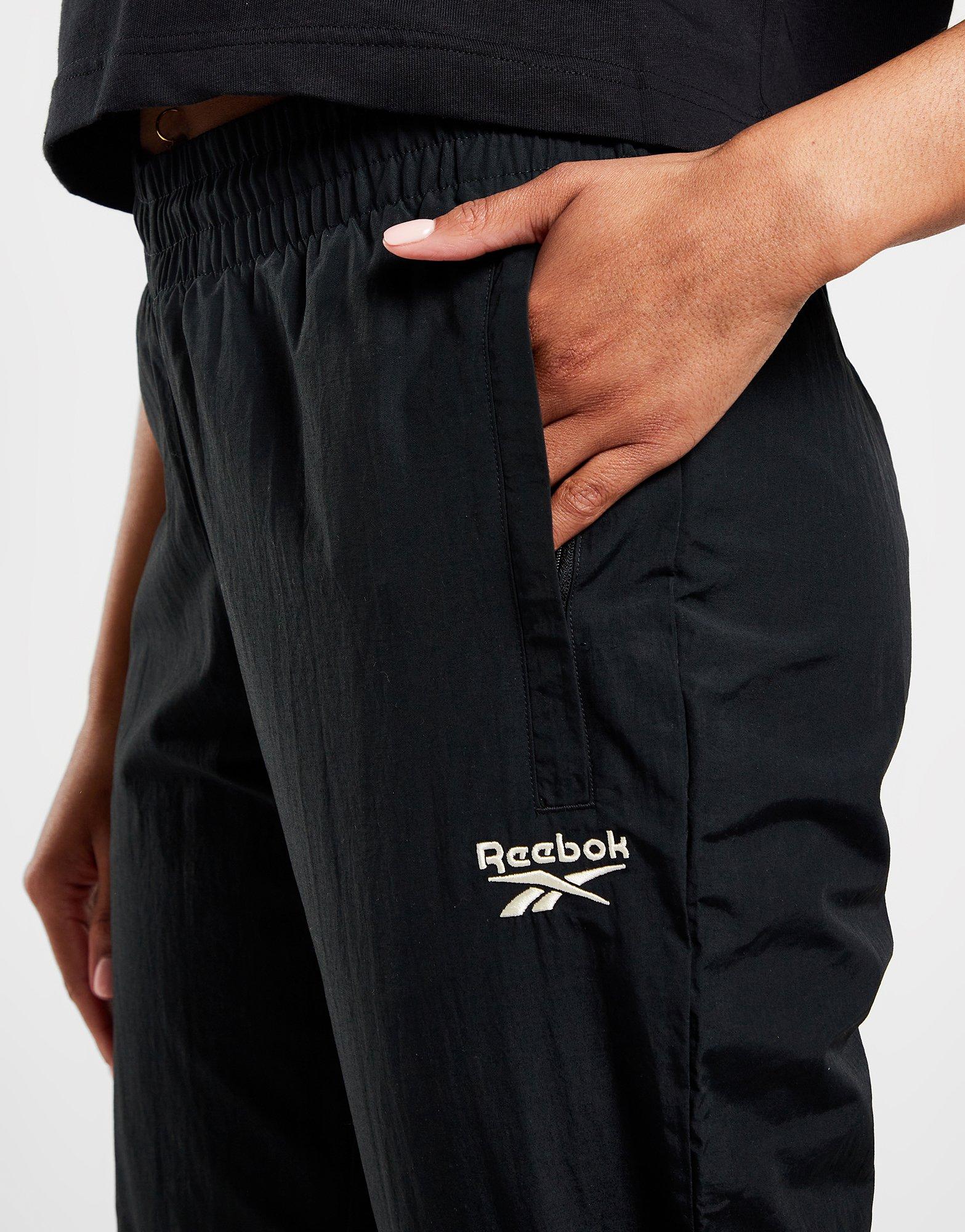 Black Reebok Woven Cargo Pants