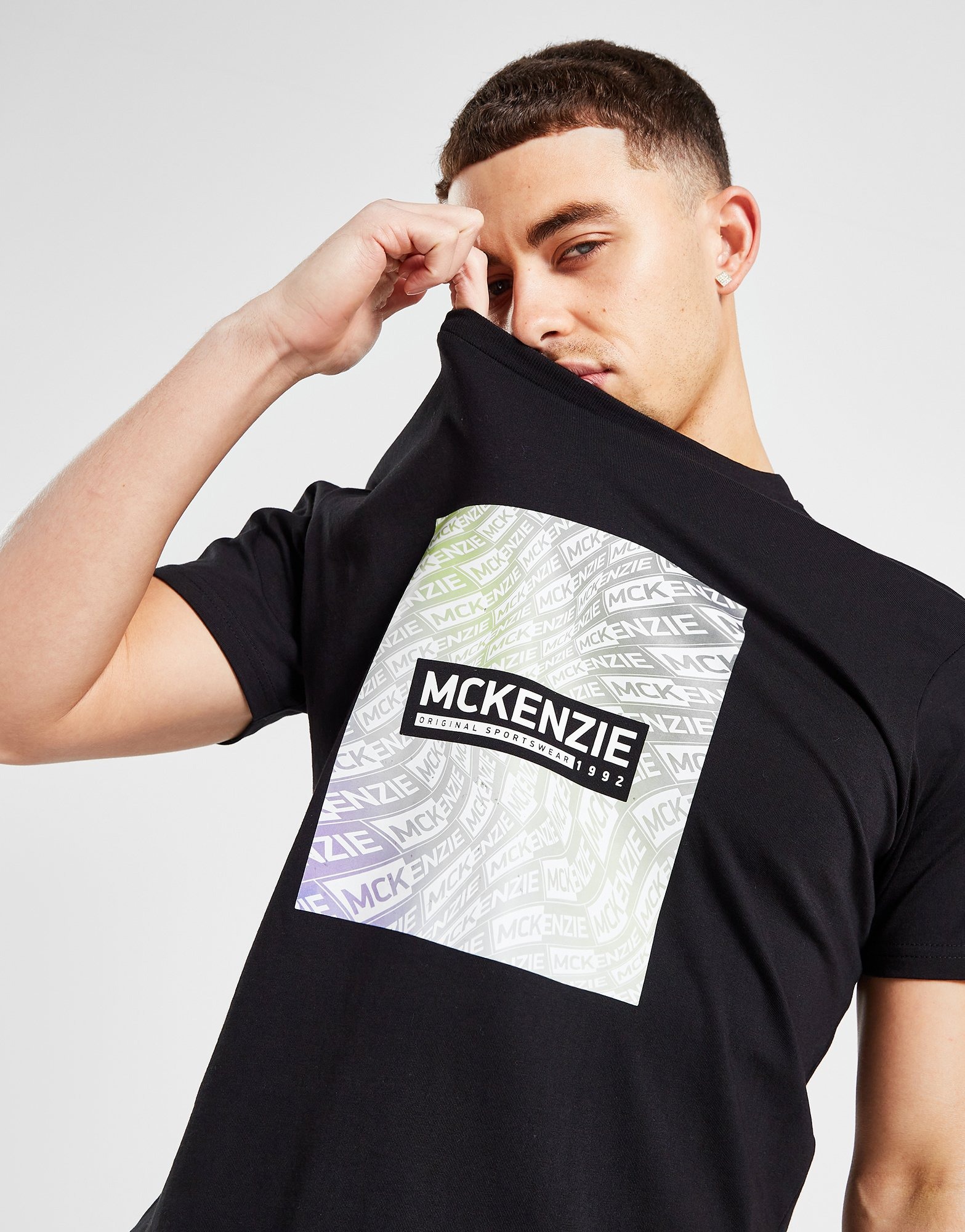 Black McKenzie Mathias T-Shirt - JD Sports NZ