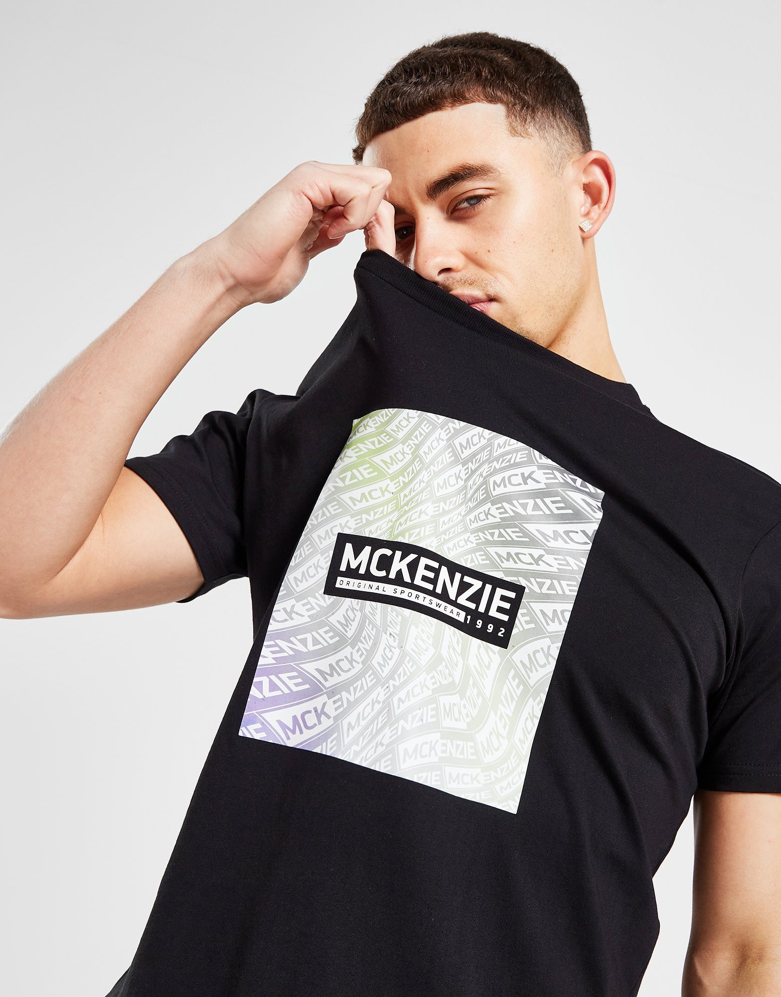Black McKenzie Mathias TShirt JD Sports NZ