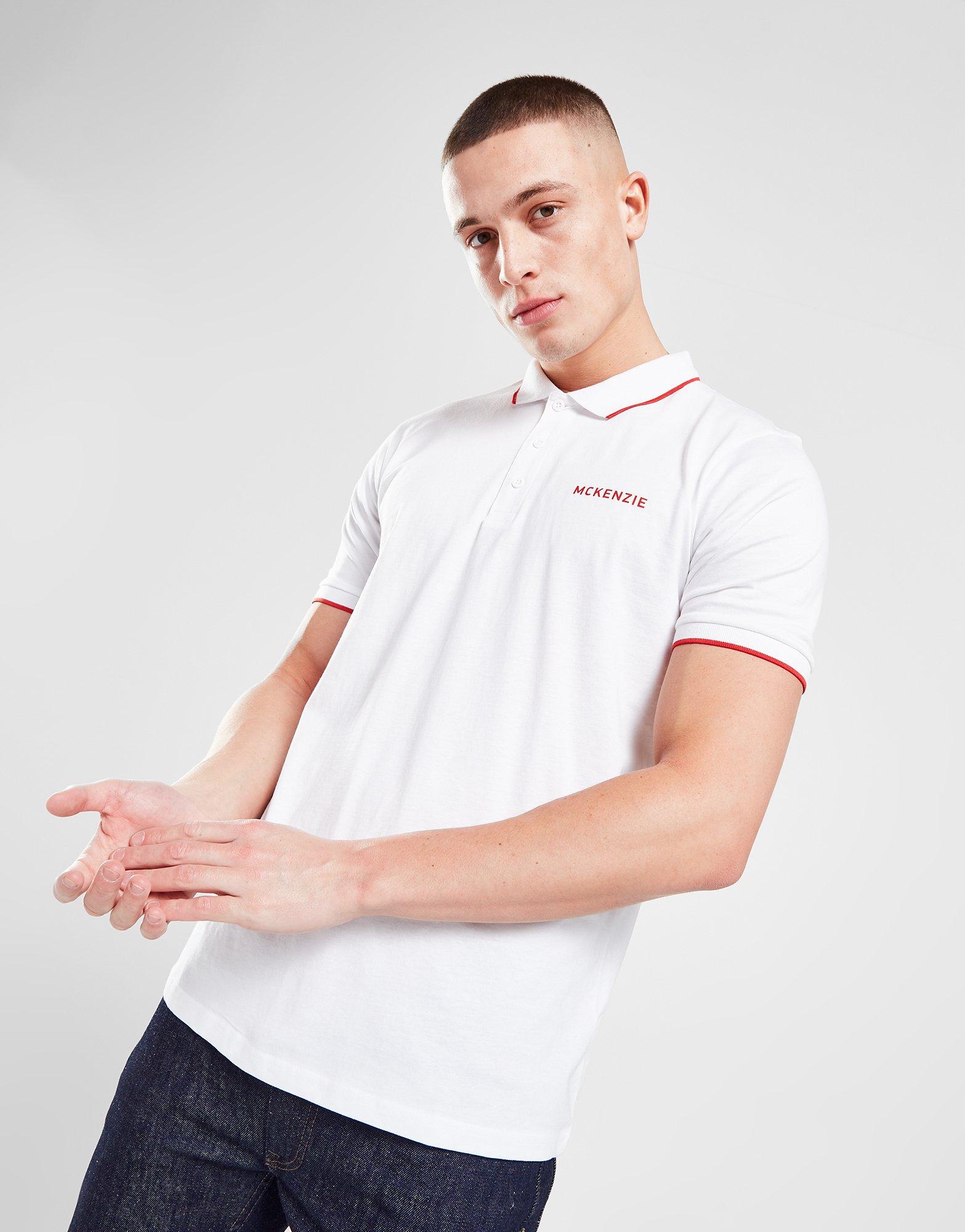 White Tommy Hilfiger Tipped Polo Shirt - JD Sports