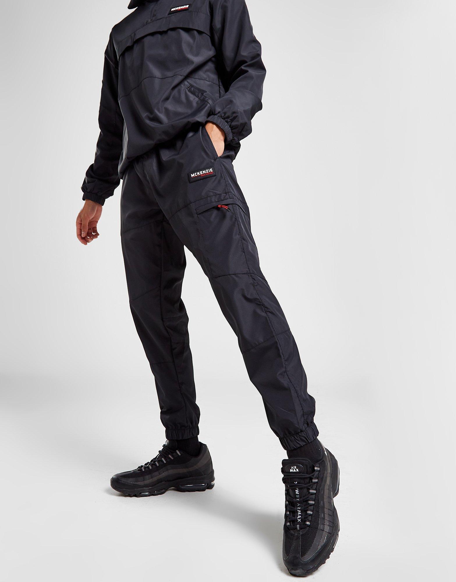 Black McKenzie Trove Tech Cargo Pants | JD Sports UK