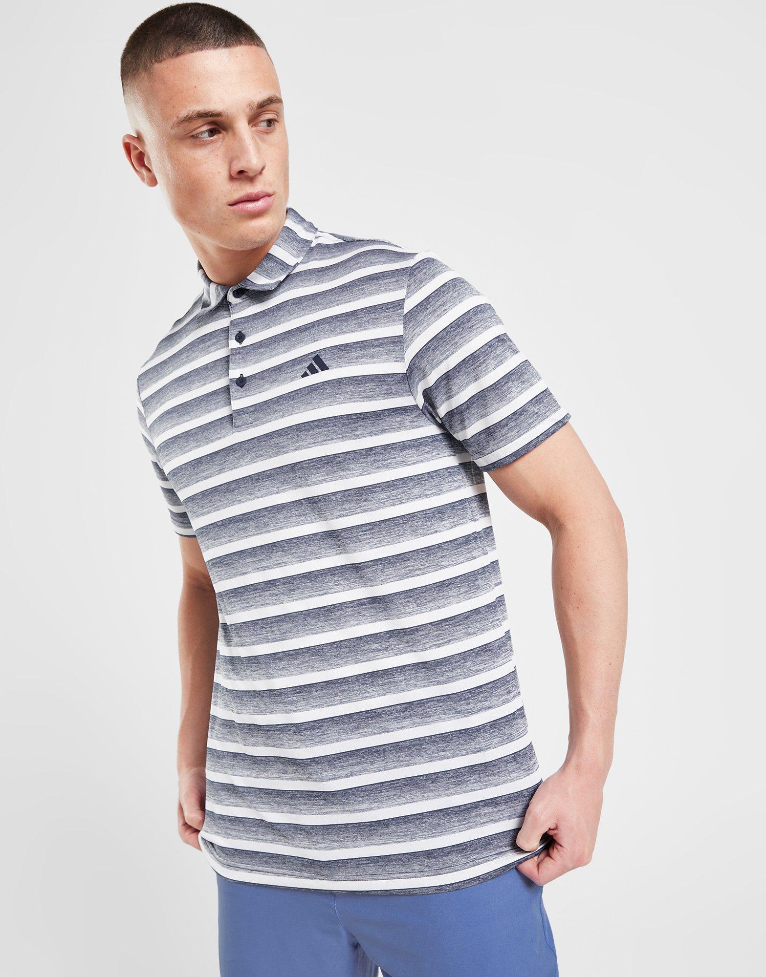 adidas Golf Striped Polo Shirt