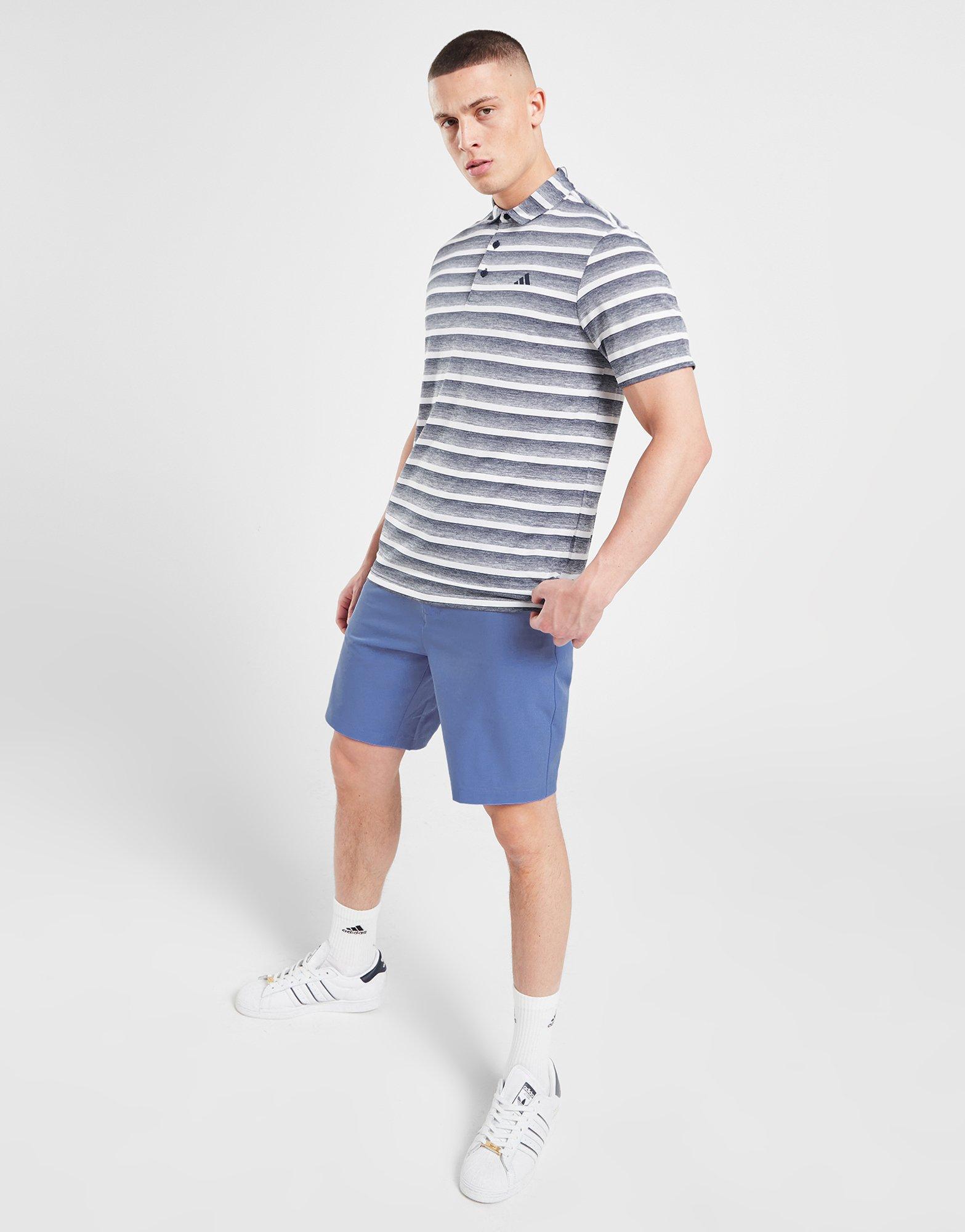 adidas Golf Striped Polo Shirt