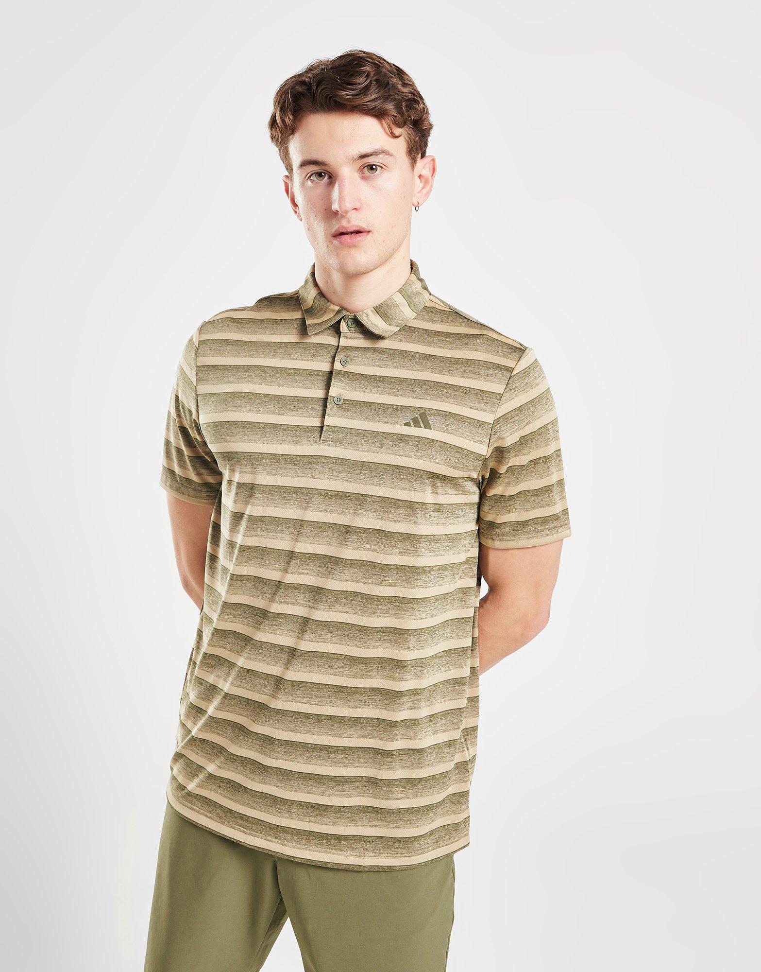 adidas Golf Striped Polo Shirt