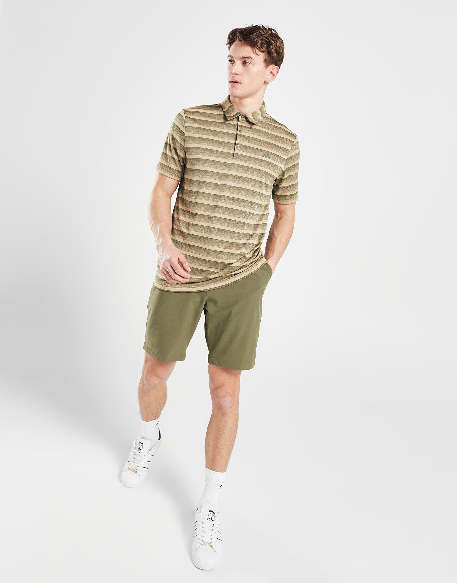 adidas Golf Striped Polo Shirt