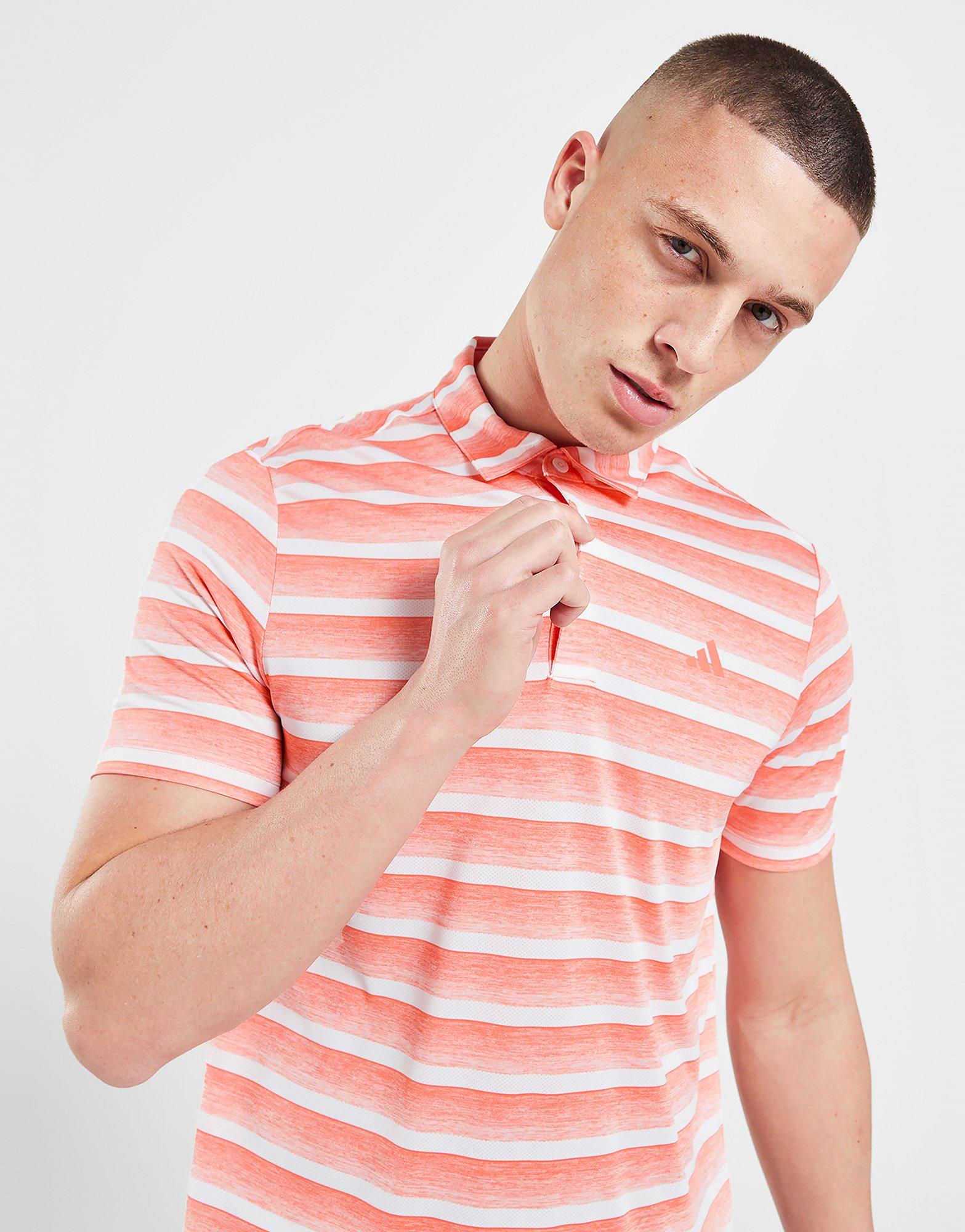 adidas Golf Striped Polo Shirt