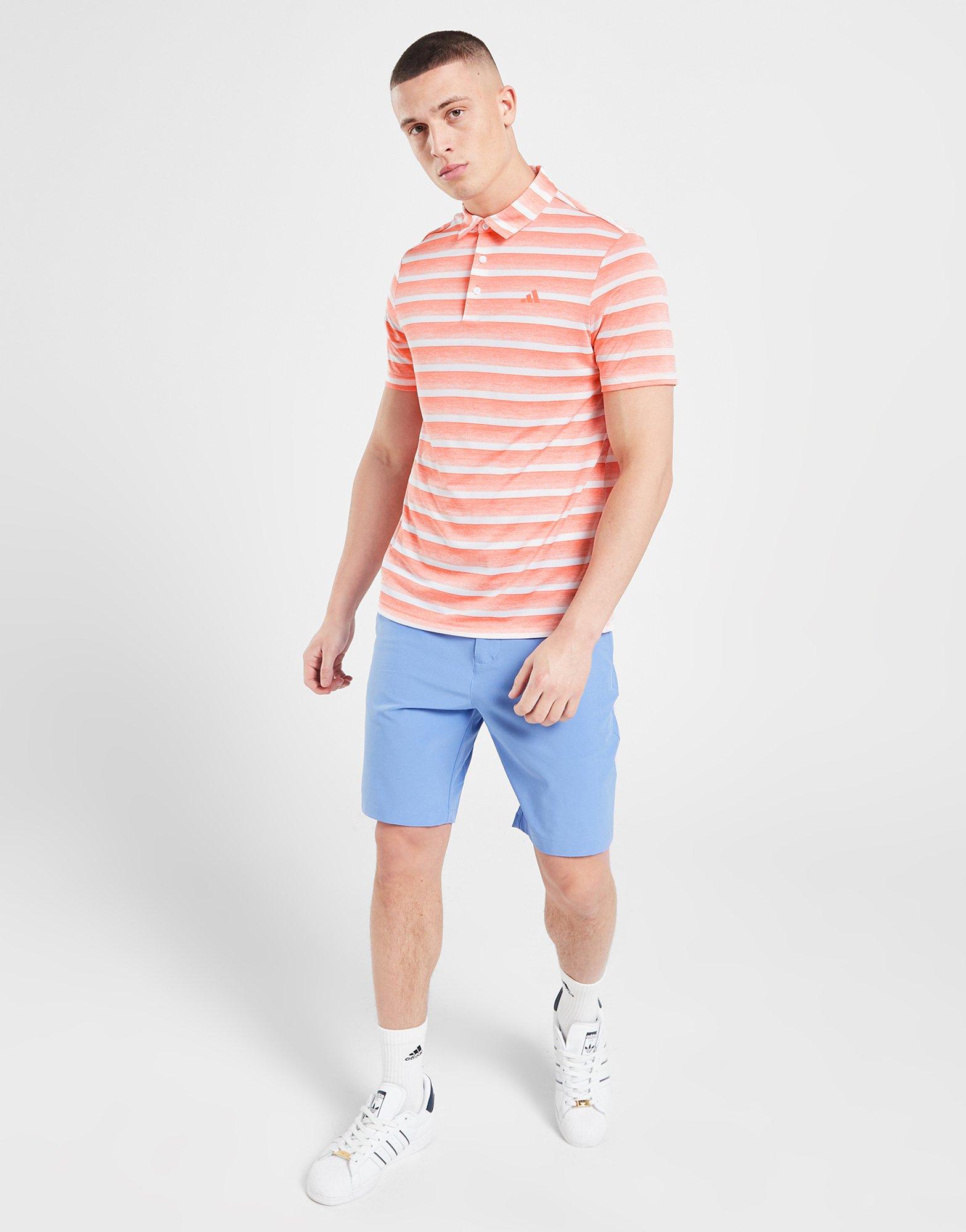 adidas Golf Striped Polo Shirt