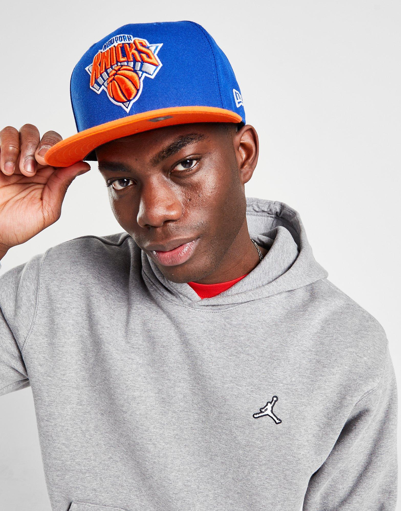 Mitchell & Ness NBA New York Knicks short sleeve sweatshirt with zip