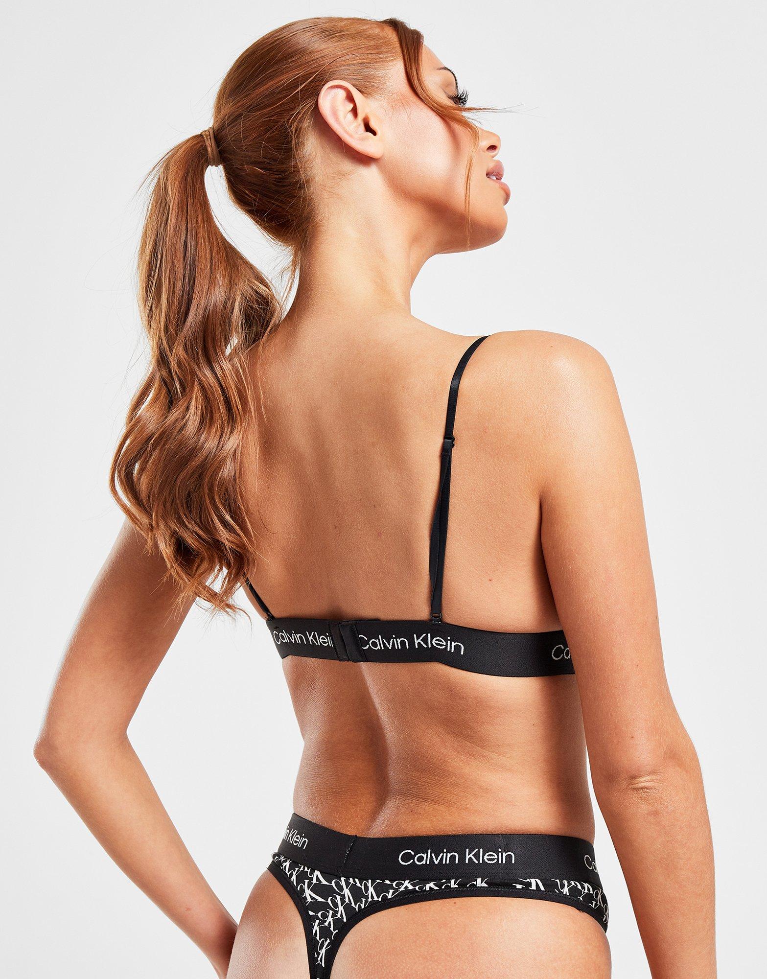 Calvin Klein Underwear Soutien-gorge Triangle CK96 Femme Noir- JD