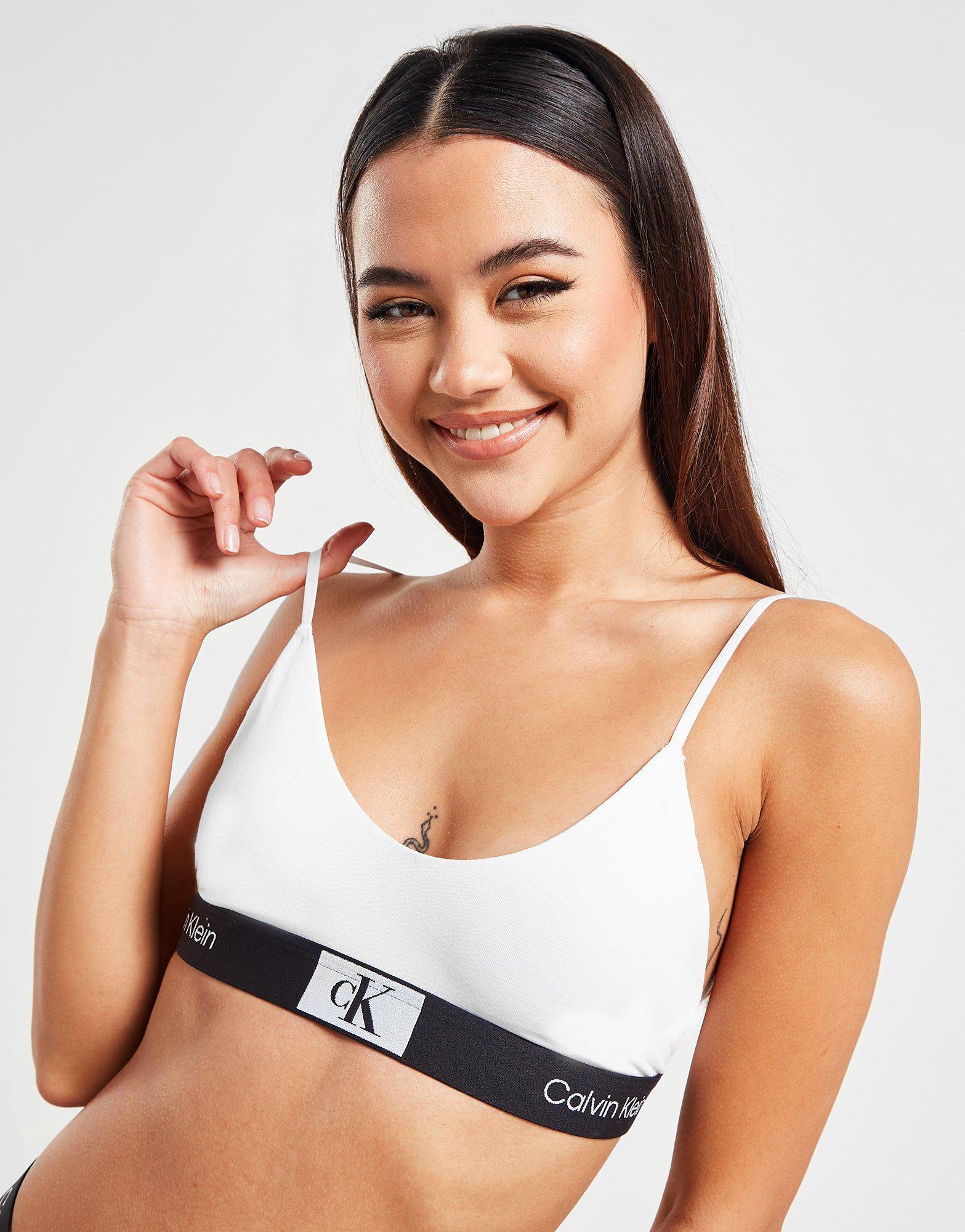 Calvin Klein Underwear Bralette CK96 em Branco