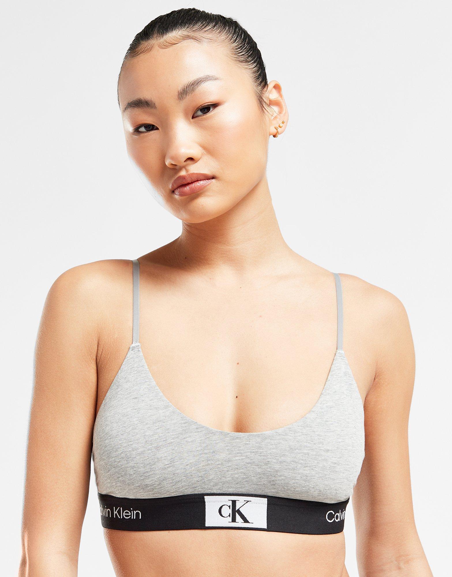 Black Calvin Klein Underwear CK96 Bralette - JD Sports Ireland