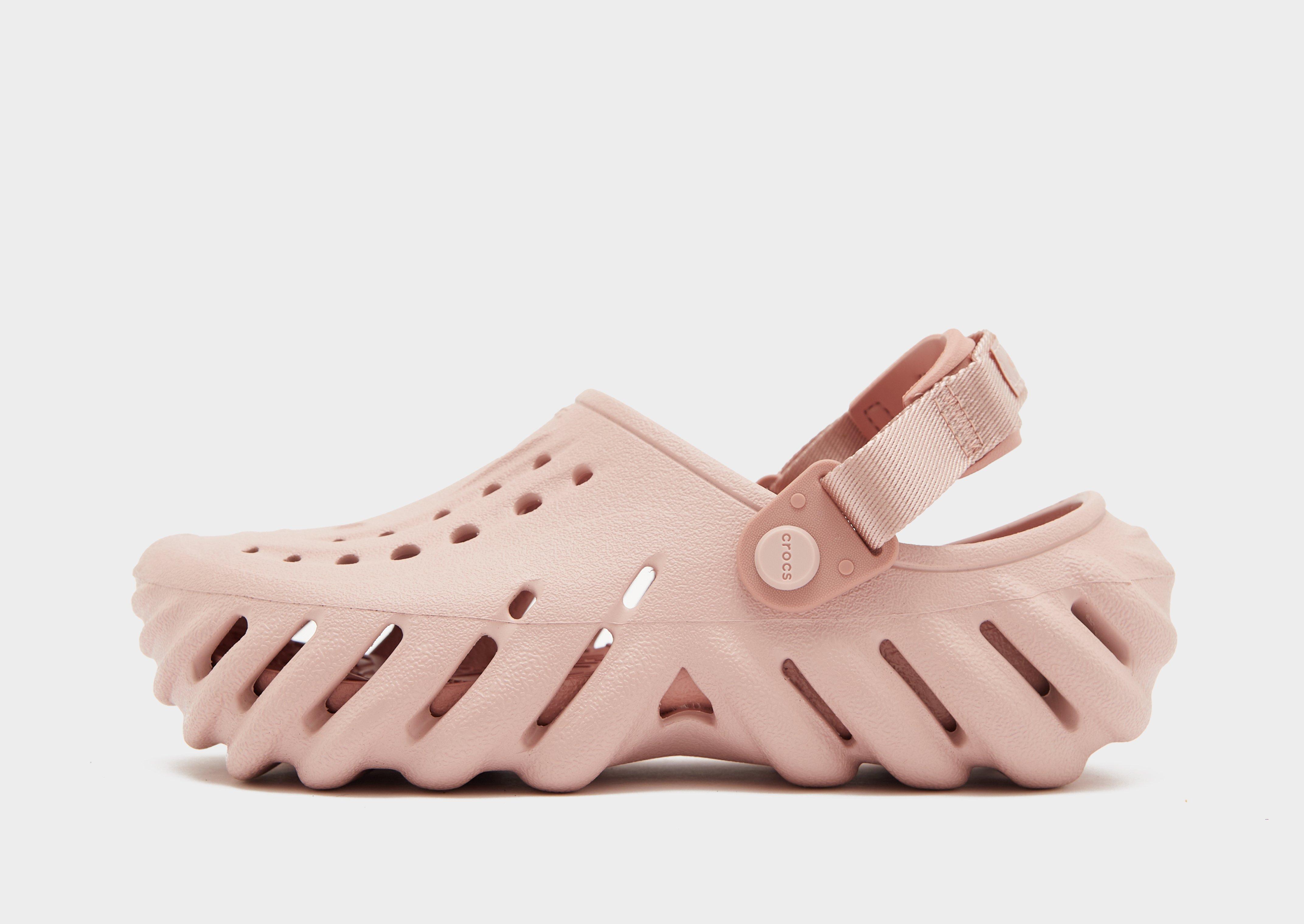 Light pink crocs online kids