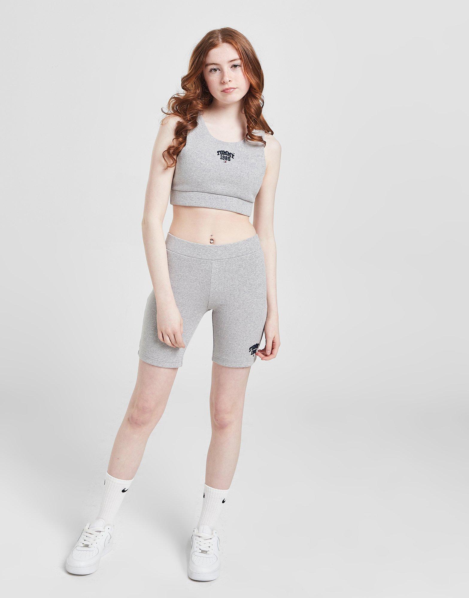 Tommy Hilfiger Girls' Varsity Ribbed Racer Tank Top Junior