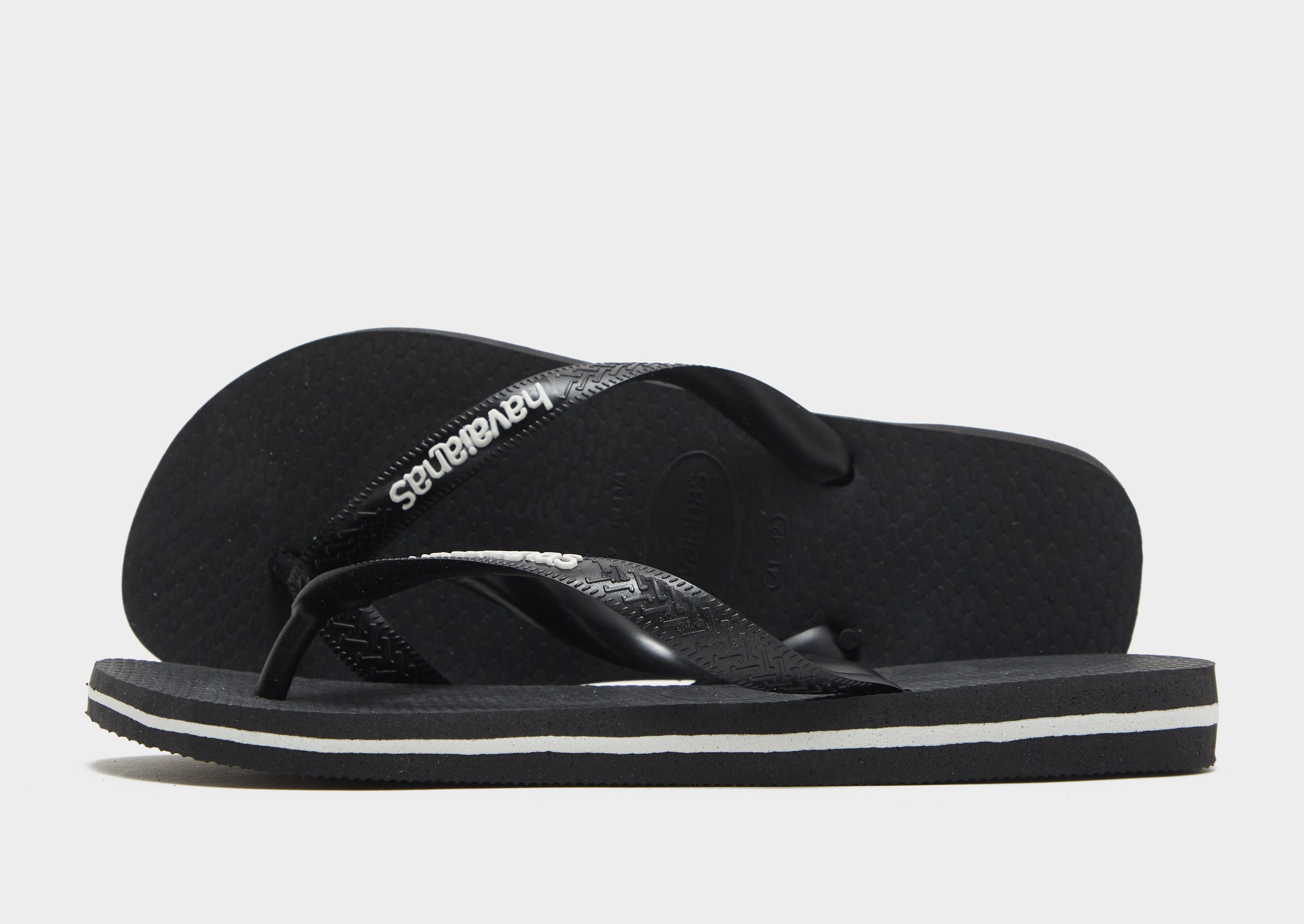 Black Havaianas Logo Filete Flip Flops - JD Sports Ireland