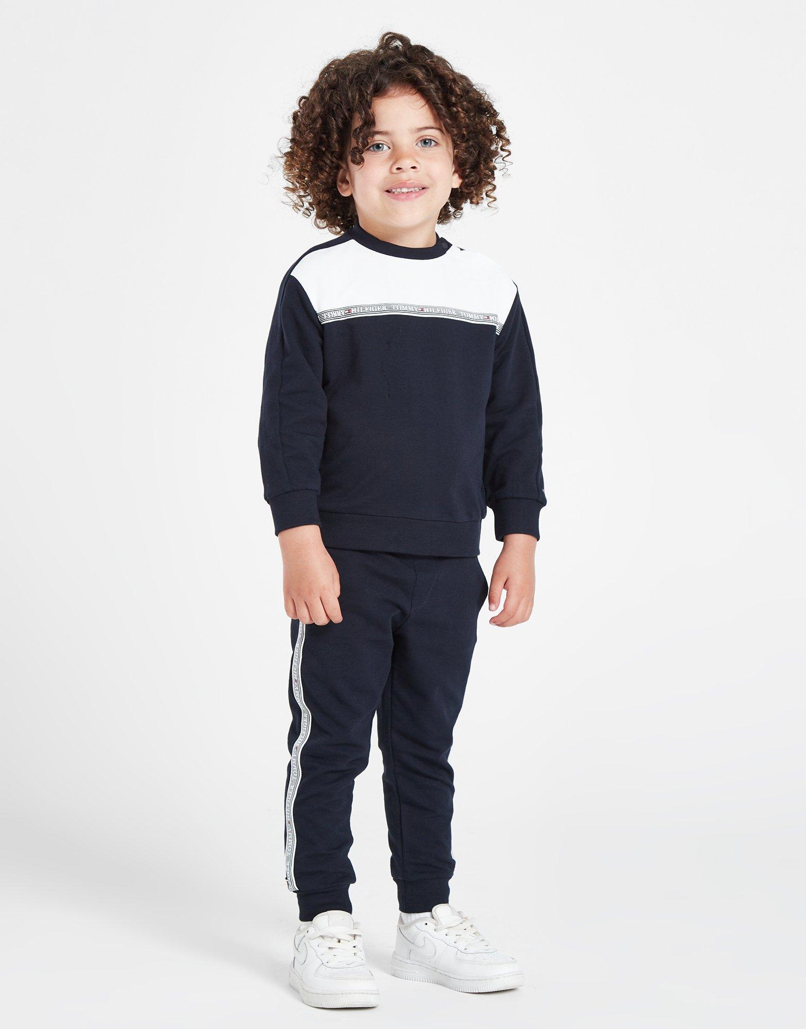 Tommy Hilfiger Tape Crew Tracksuit Infant