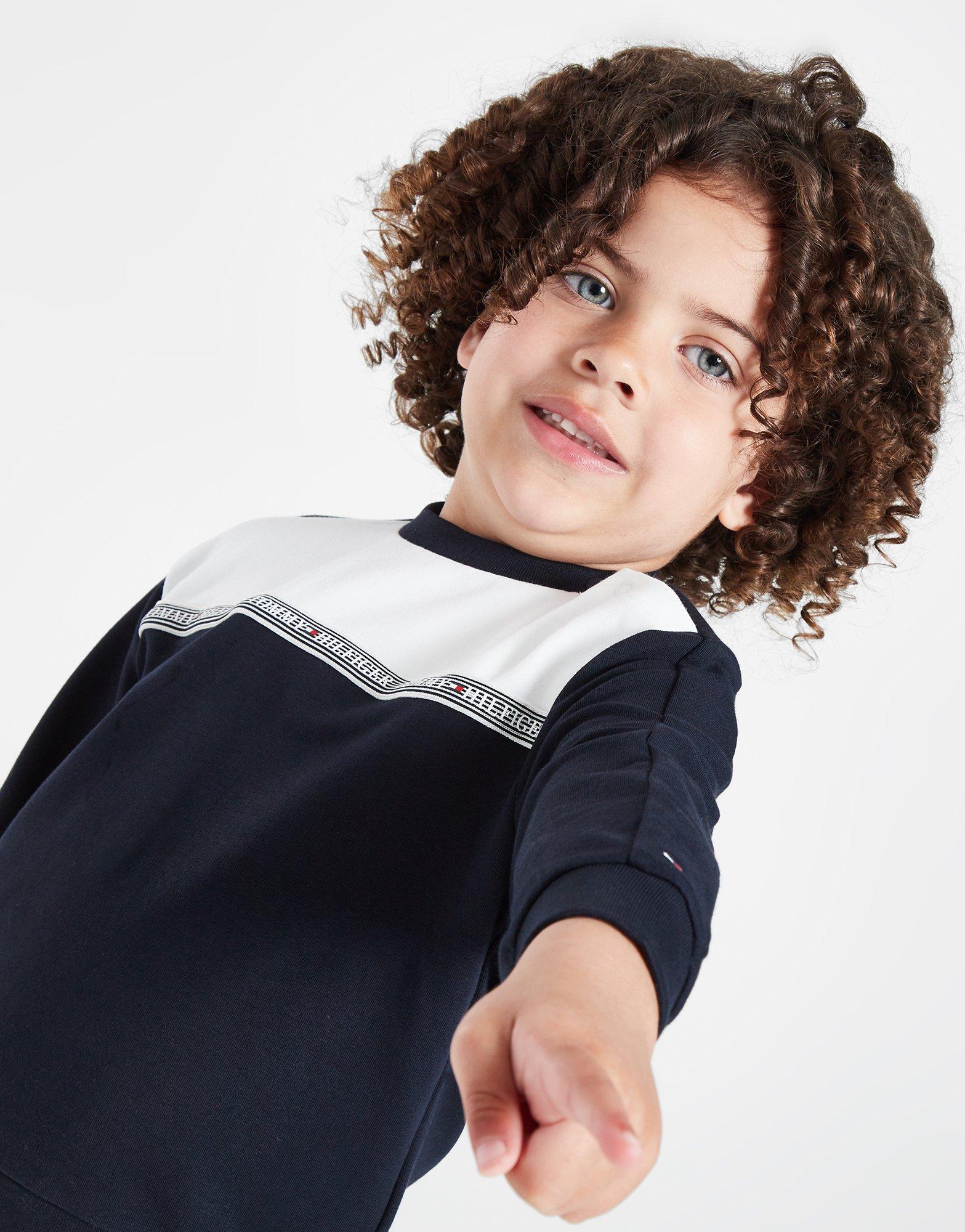 Tommy Hilfiger Tape Crew Tracksuit Infant