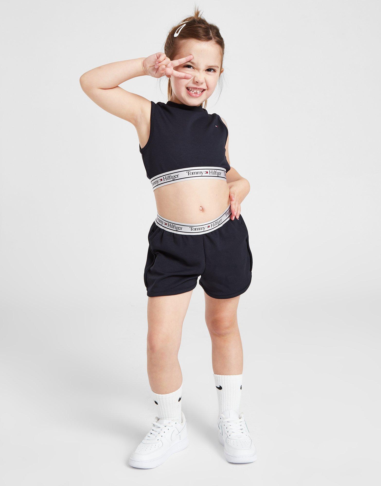 Tommy Hilfiger Crop Top/Shorts Set Barn