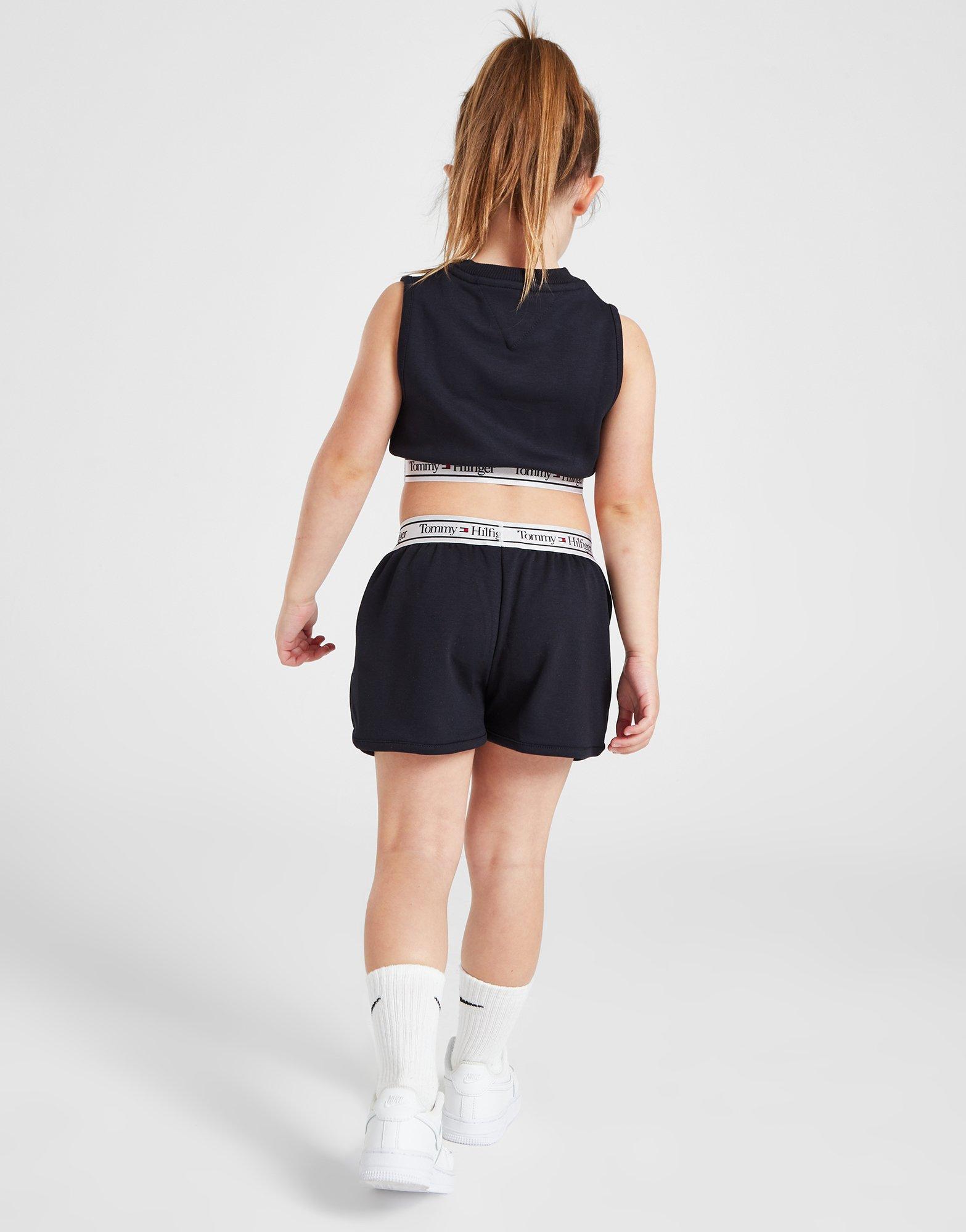 Tommy Hilfiger Crop Top/Shorts Set Barn