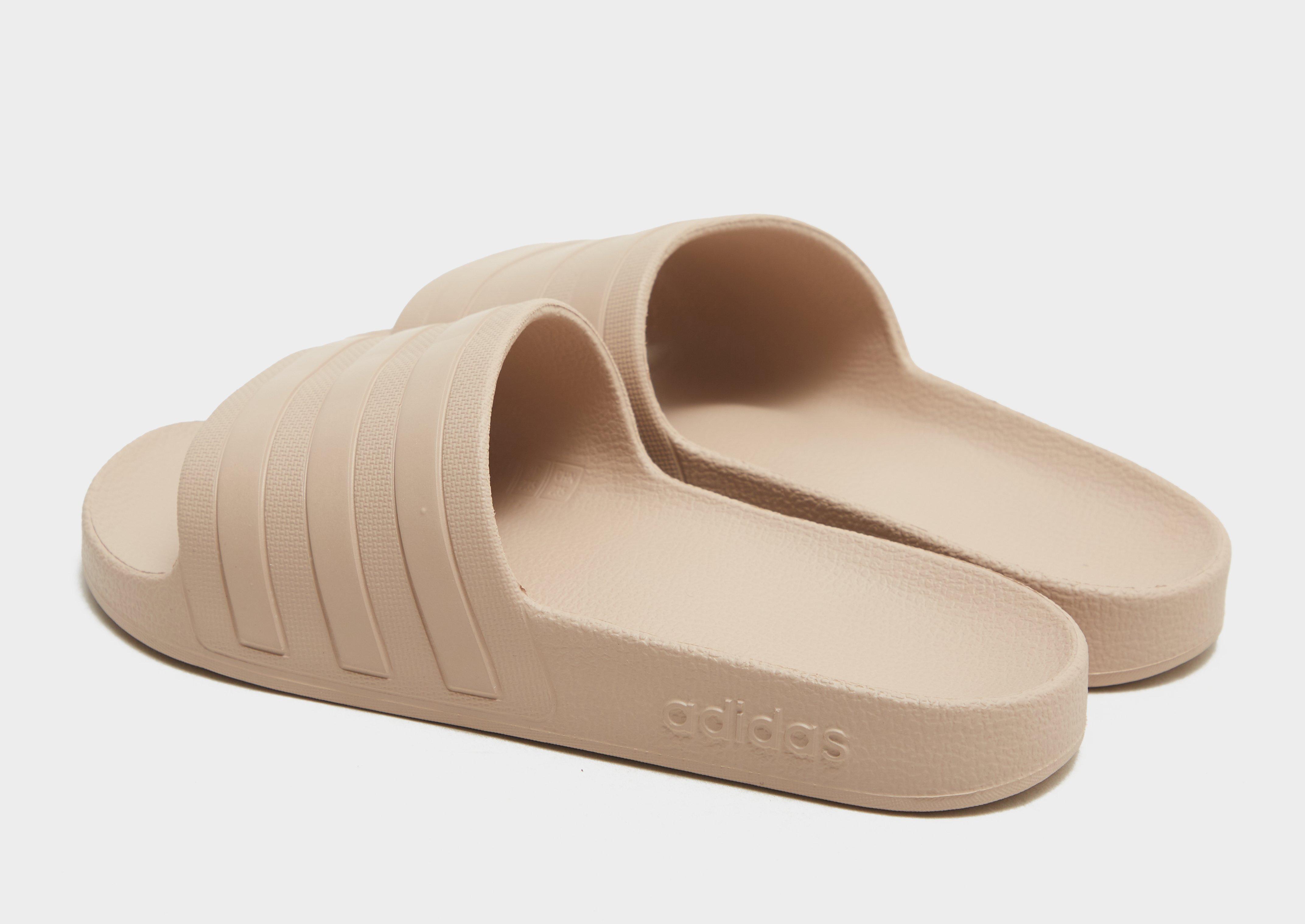 Beige cheap adidas slides