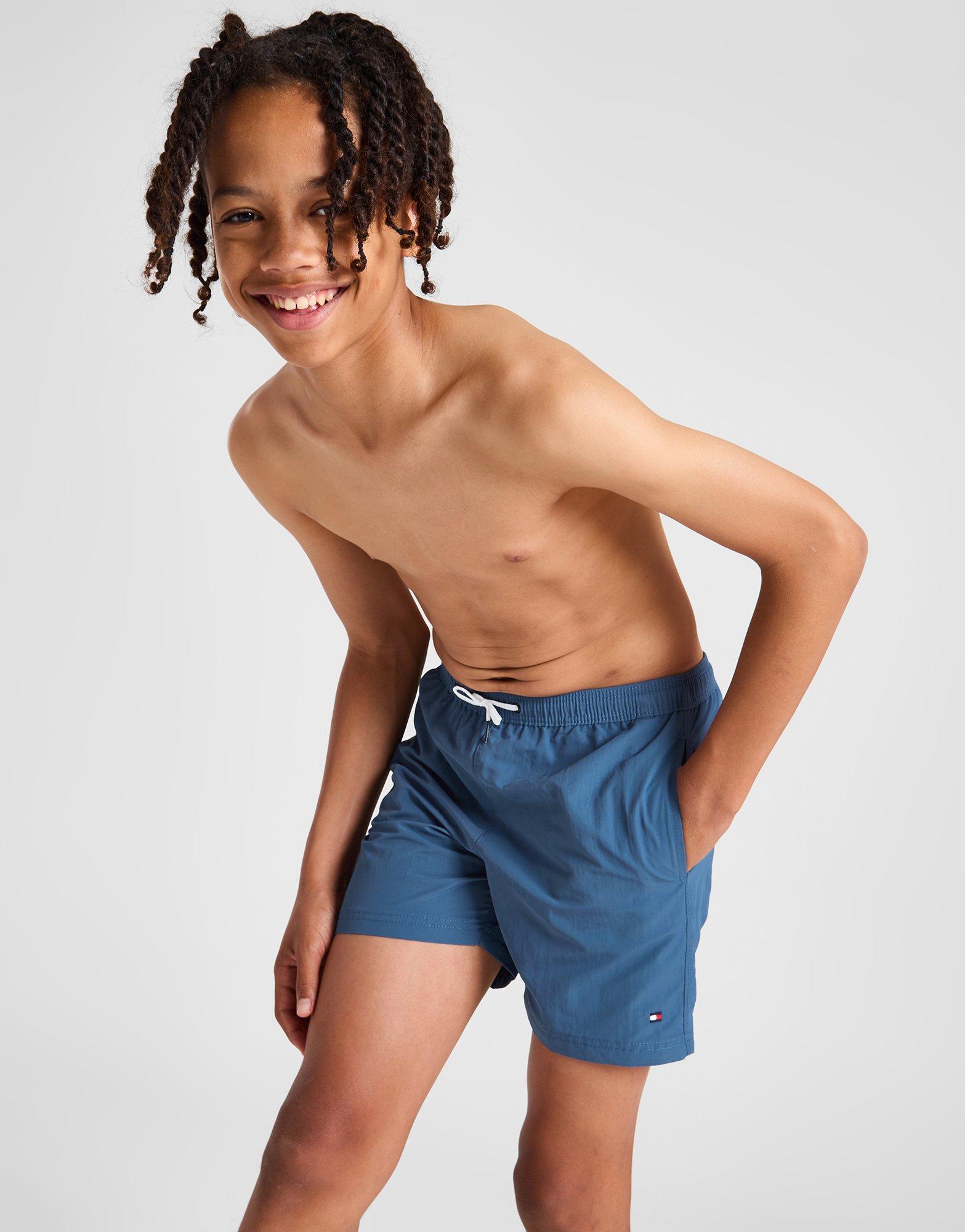 Blue Tommy Hilfiger Swim Shorts Junior - JD Sports NZ