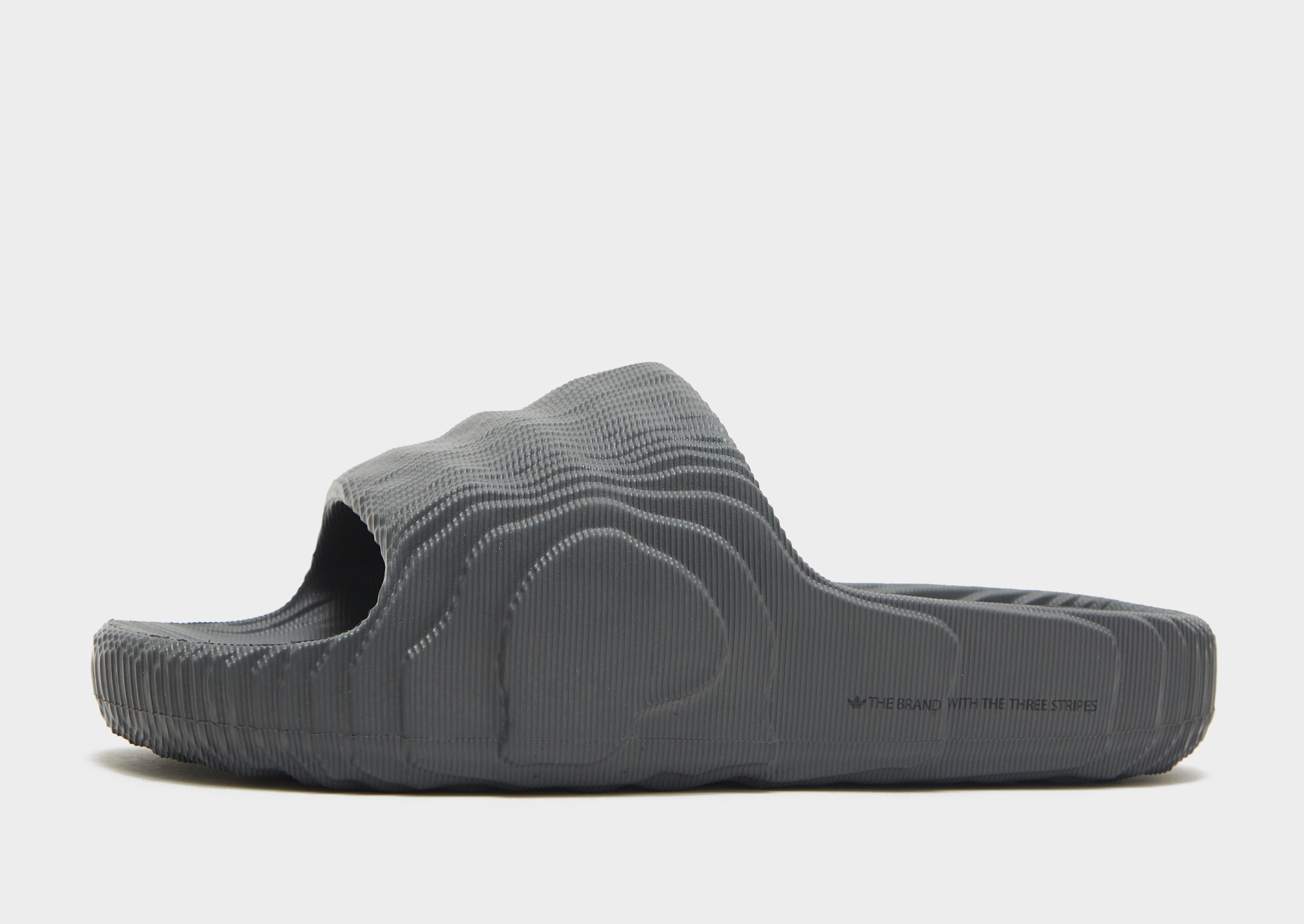 Grey adidas Originals Adilette 22 Slides Women's | JD Sports UK