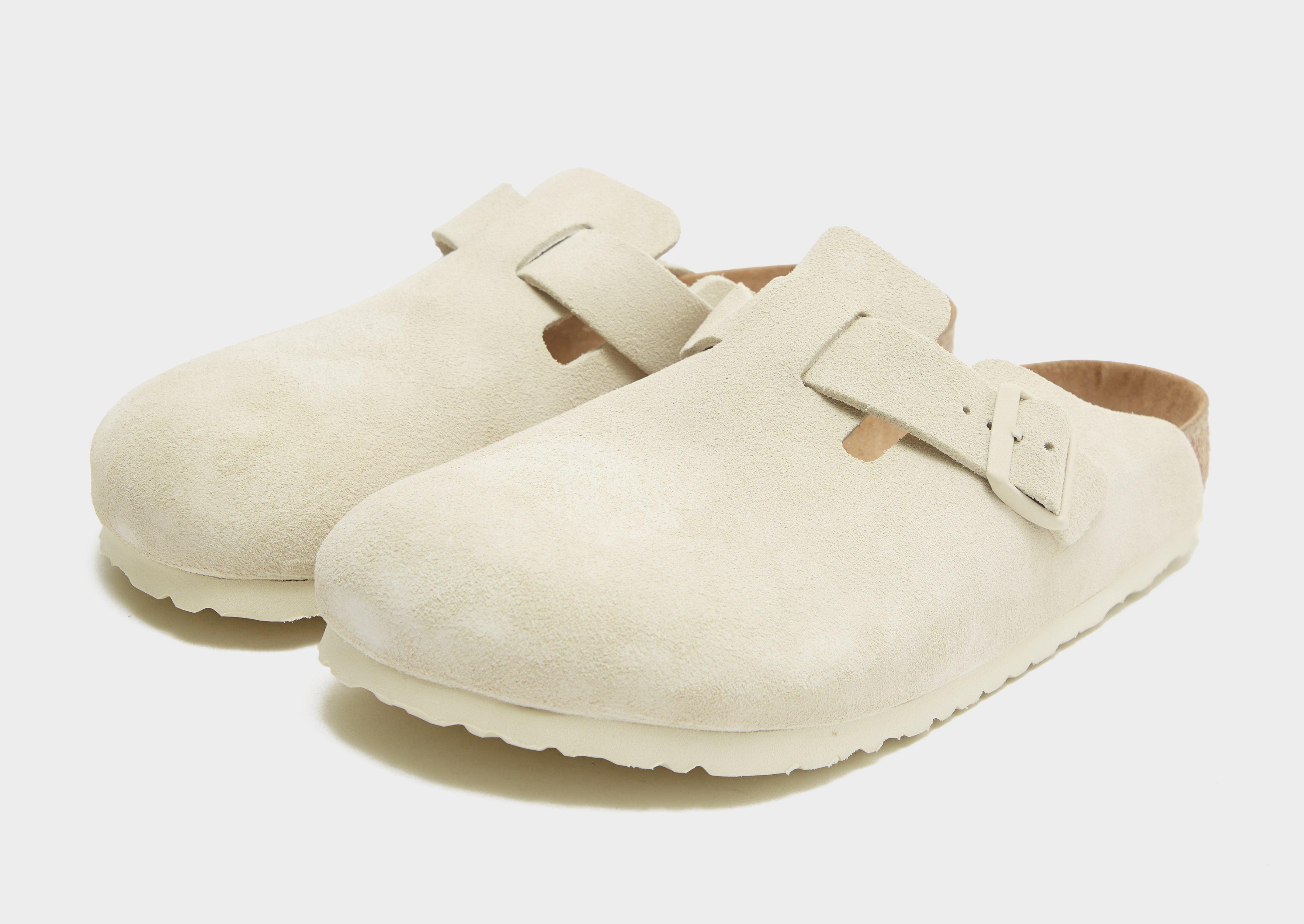 White Birkenstock Boston | JD Sports Global