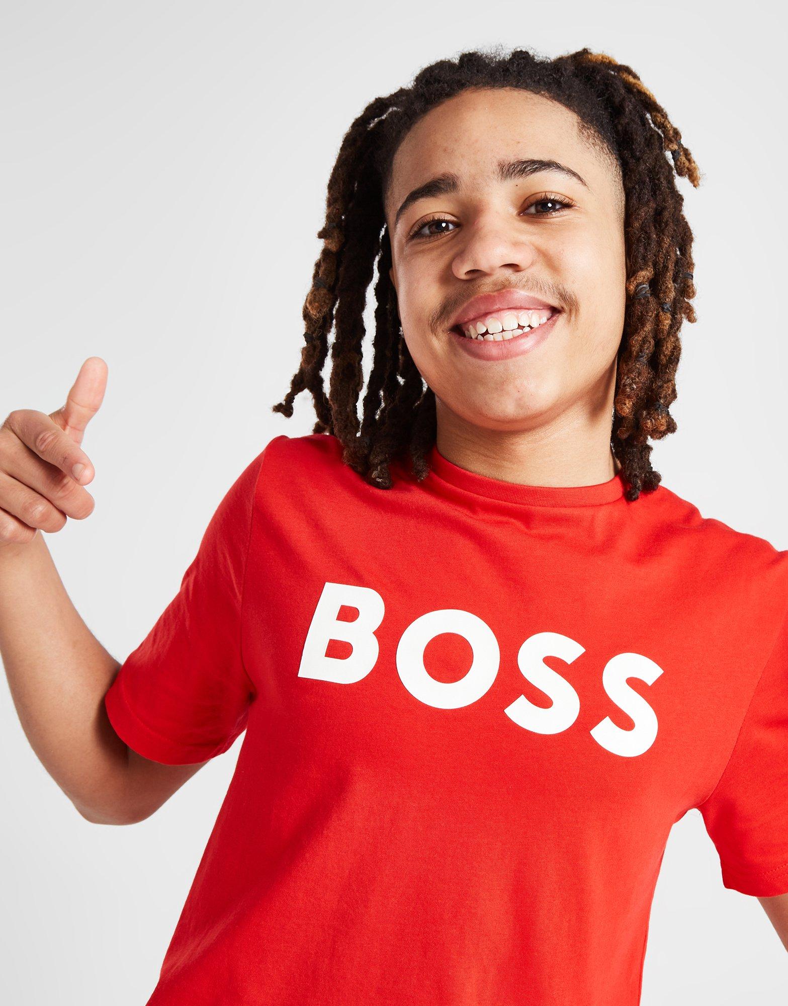BOSS Large Logo T-Shirt Junior