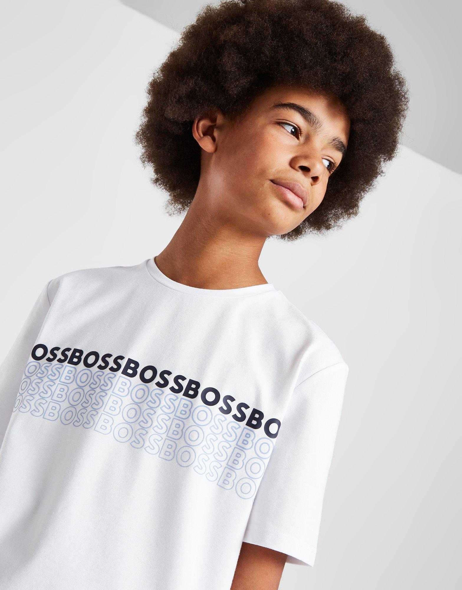 BOSS Chest Fade T-Shirt Junior