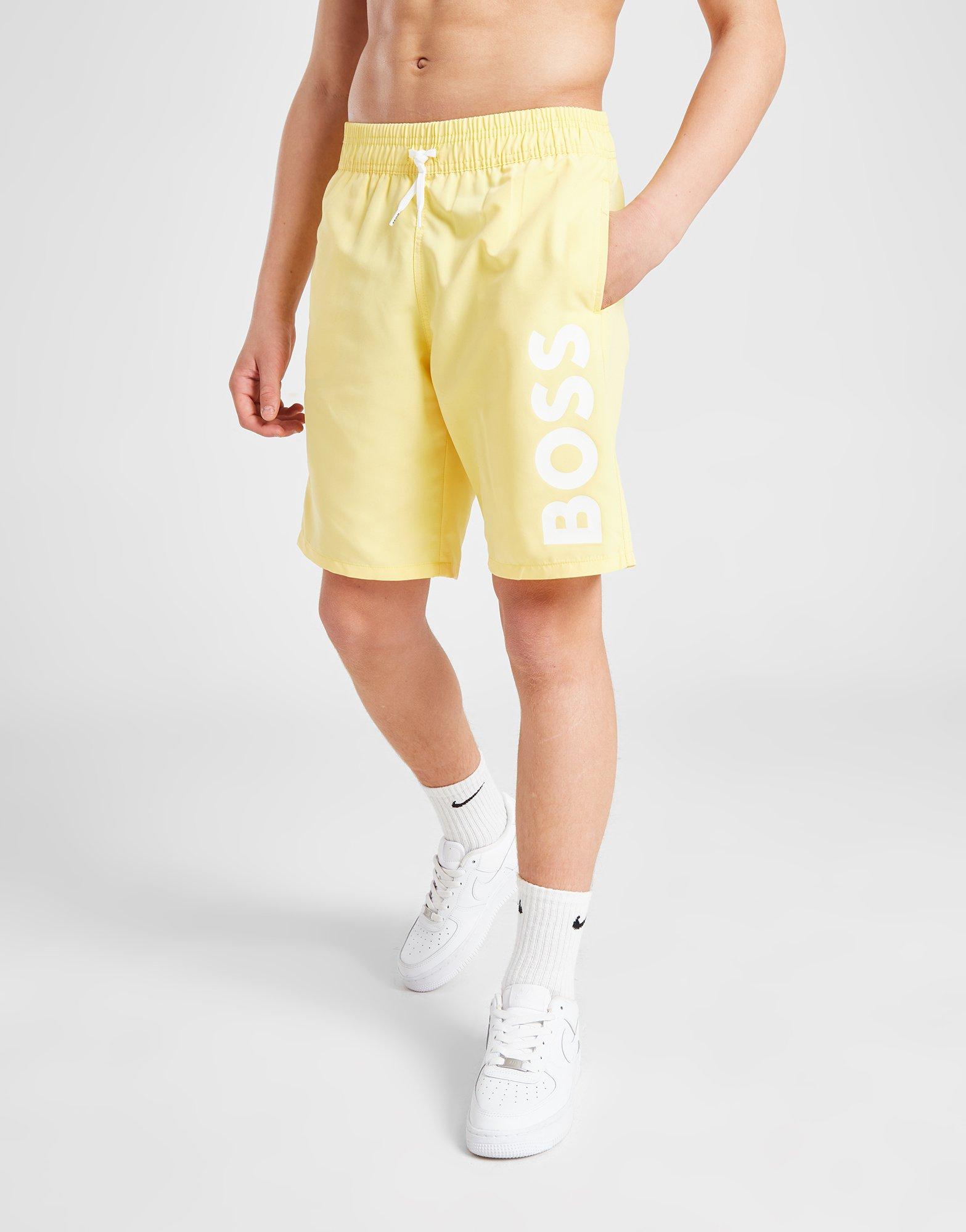 BOSS Side Print Swim Shorts Junior