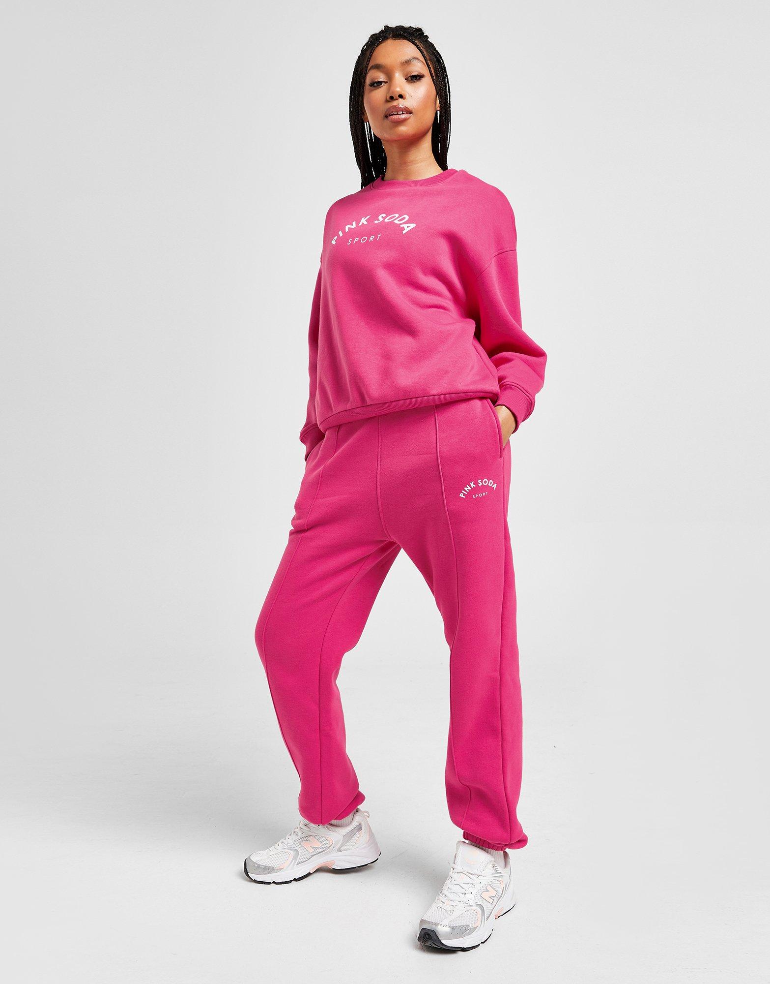 Pink Soda Sport Joggers Vincente em Cor-de-Rosa