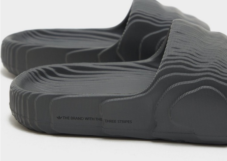 Grey adidas Originals Adilette 22 Slides | JD Sports UK