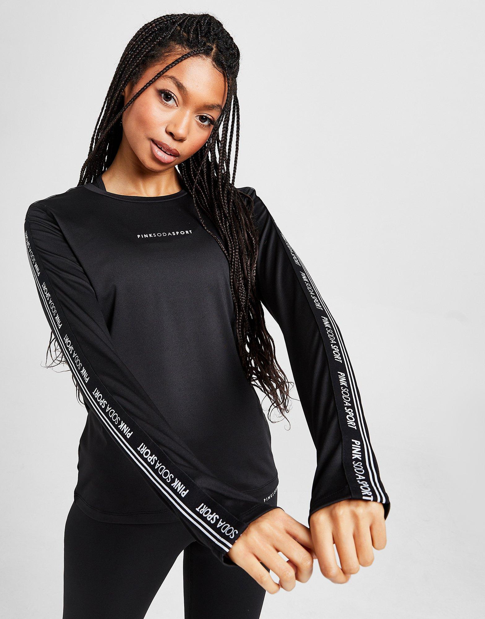 pink long sleeve t shirt