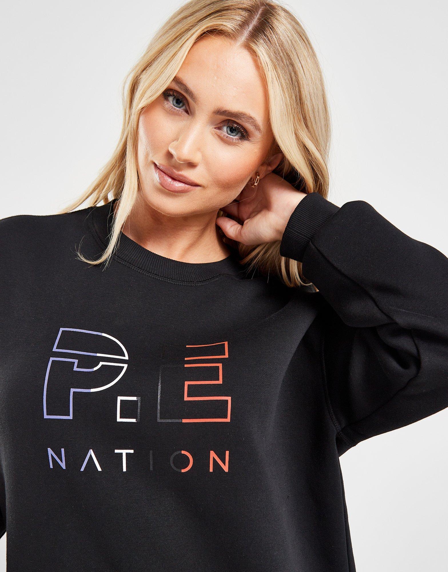 PE Nation Track Crew Sweatshirt