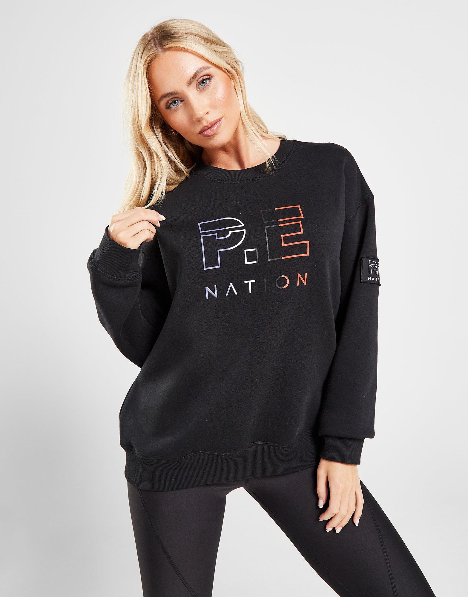 PE Nation Track Crew Sweatshirt