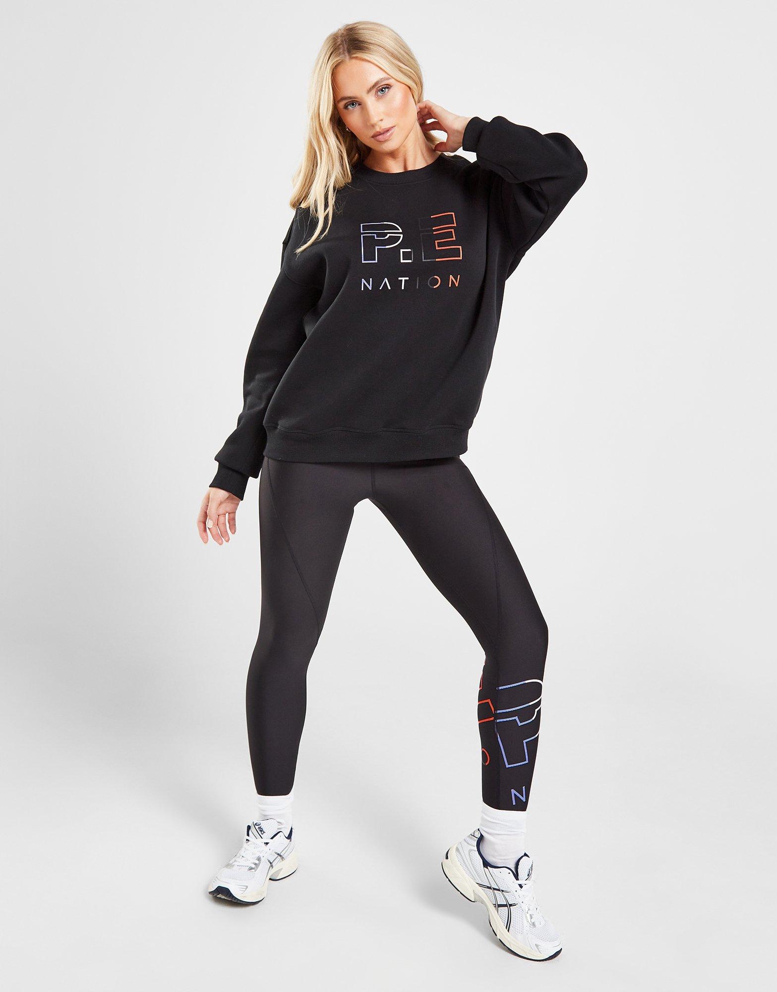 PE Nation Track Crew Sweatshirt