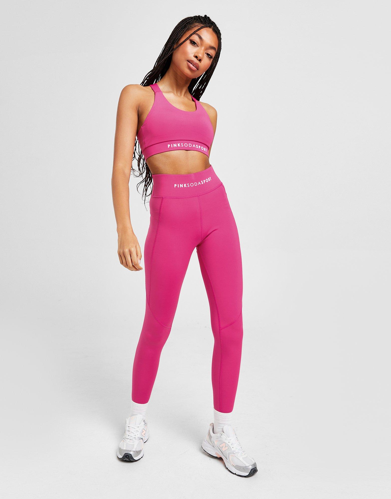 Pink Soda Sport Essential Core Strap Sports Bra Damen