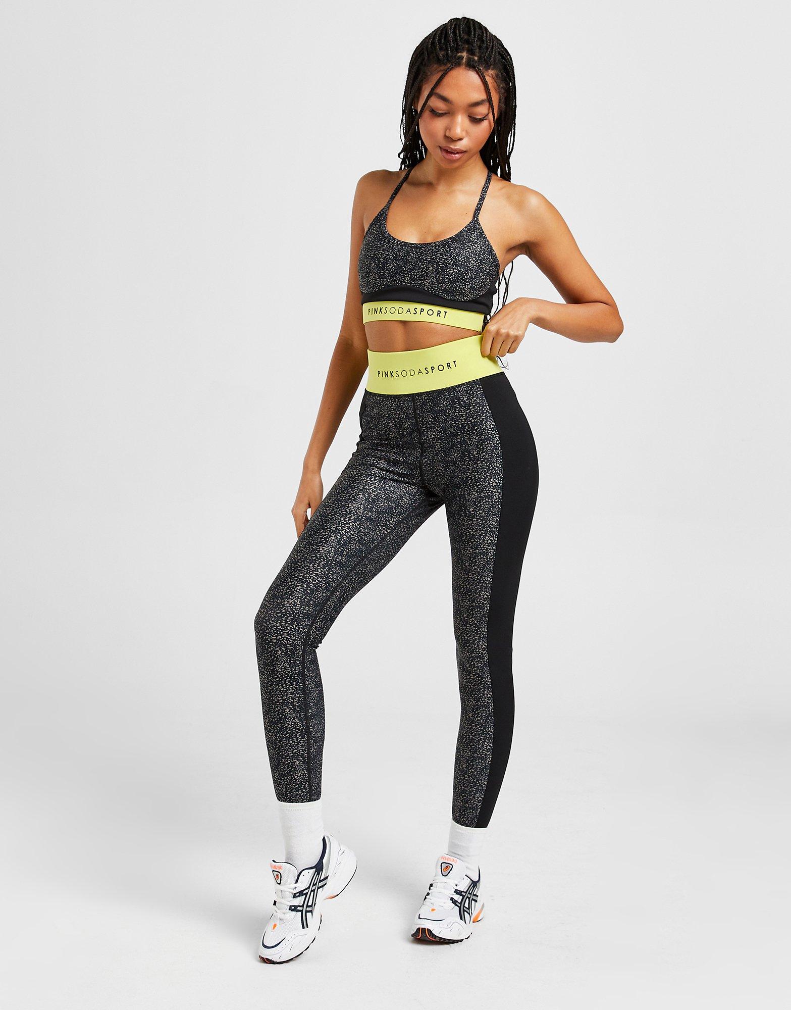 Pink Soda Sport Alla All Over Print Tights