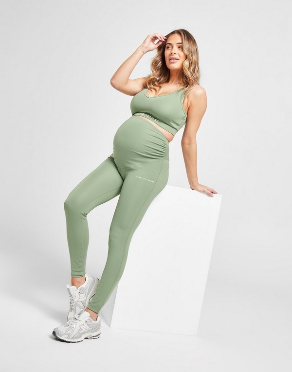 Green Pink Soda Sport Maternity Core Tights - JD Sports NZ