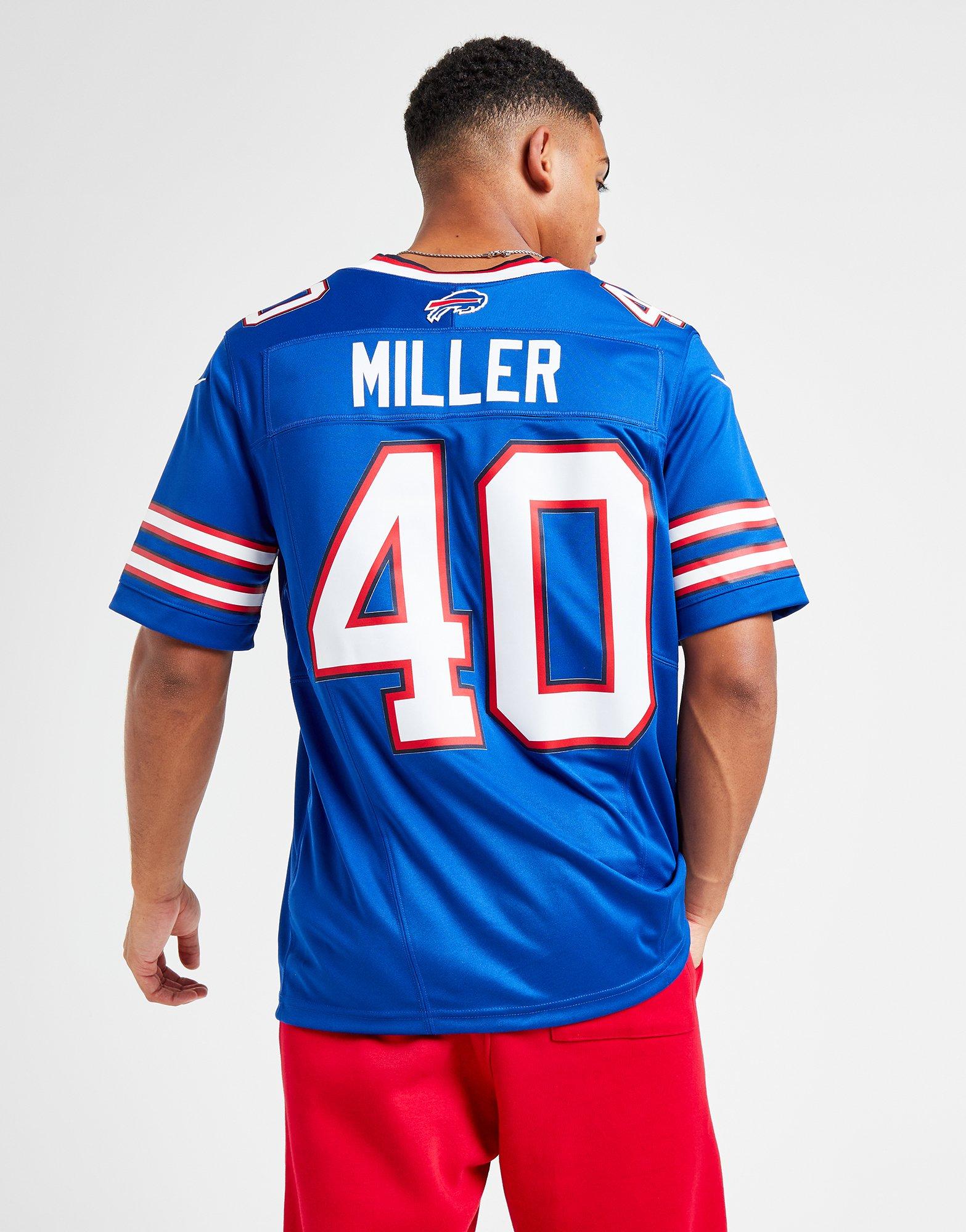 Blue Nike NFL Buffalo Bills Miller #40 Jersey