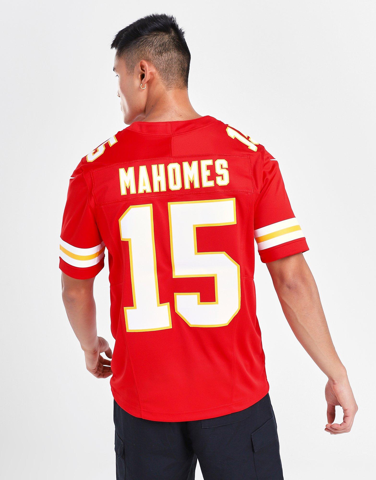 Red Nike NFL Kansas City Chiefs Mahomes #15 Jersey Women's