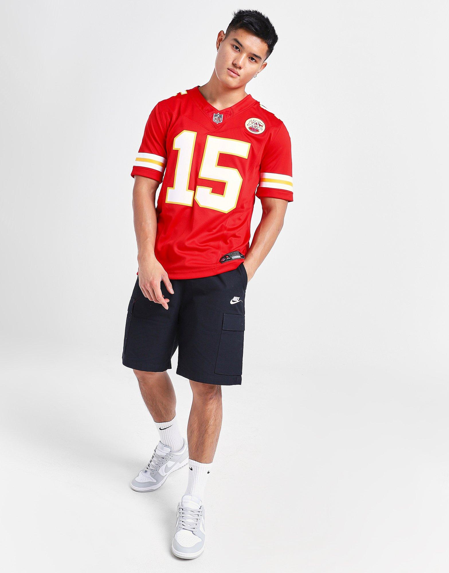 Red Nike NFL Kansas City Chiefs Mahomes #15 Jersey - JD Sports Ireland