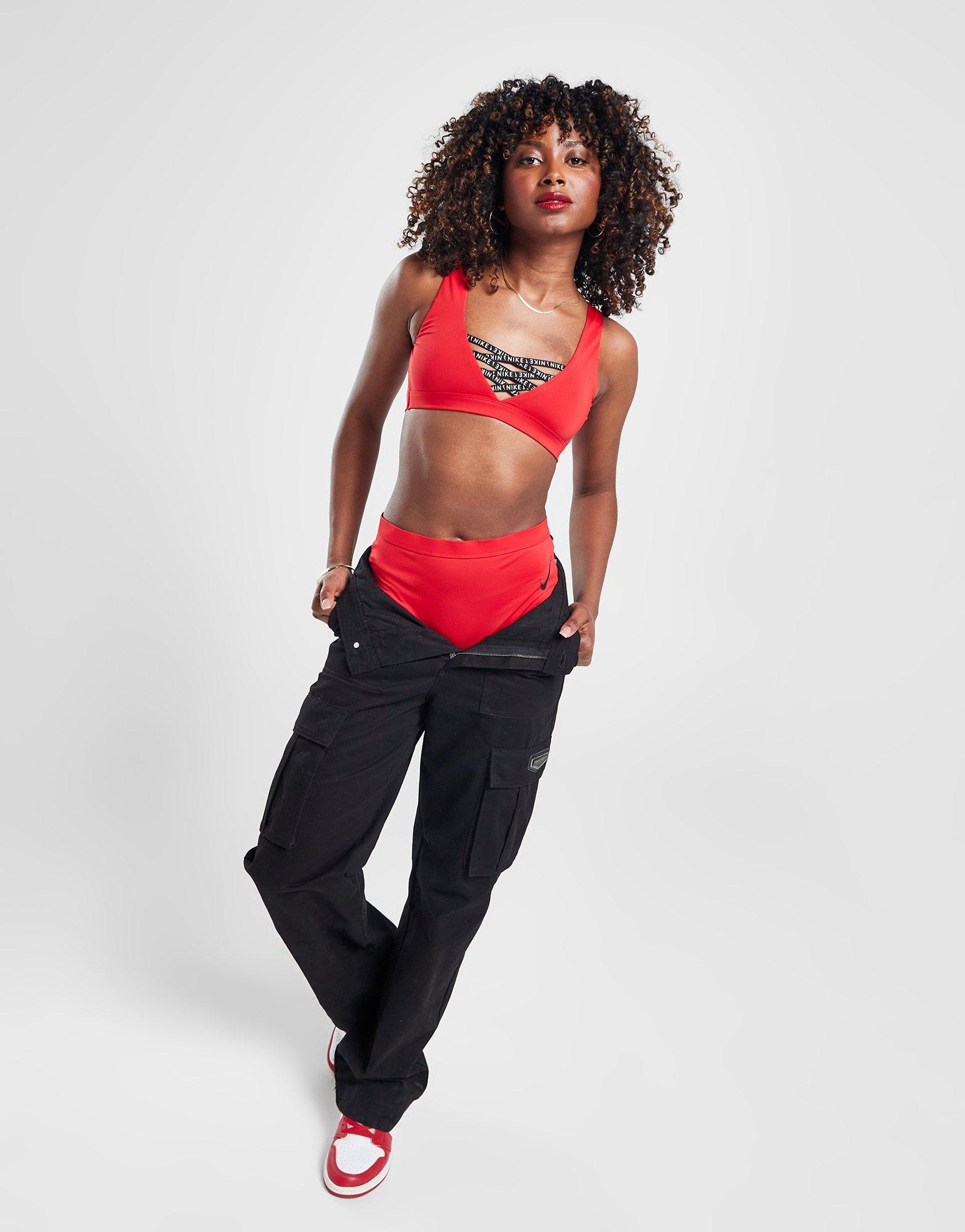 Red Nike Sneakerkni Scoop Neck Bikini Top - JD Sports Global