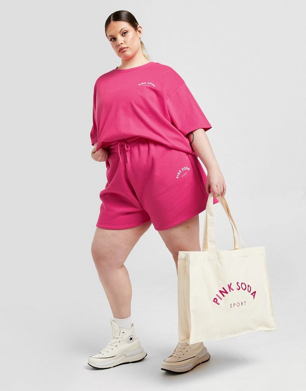 Pink Soda Sport pantalón corto Krome Fleece Plus Size