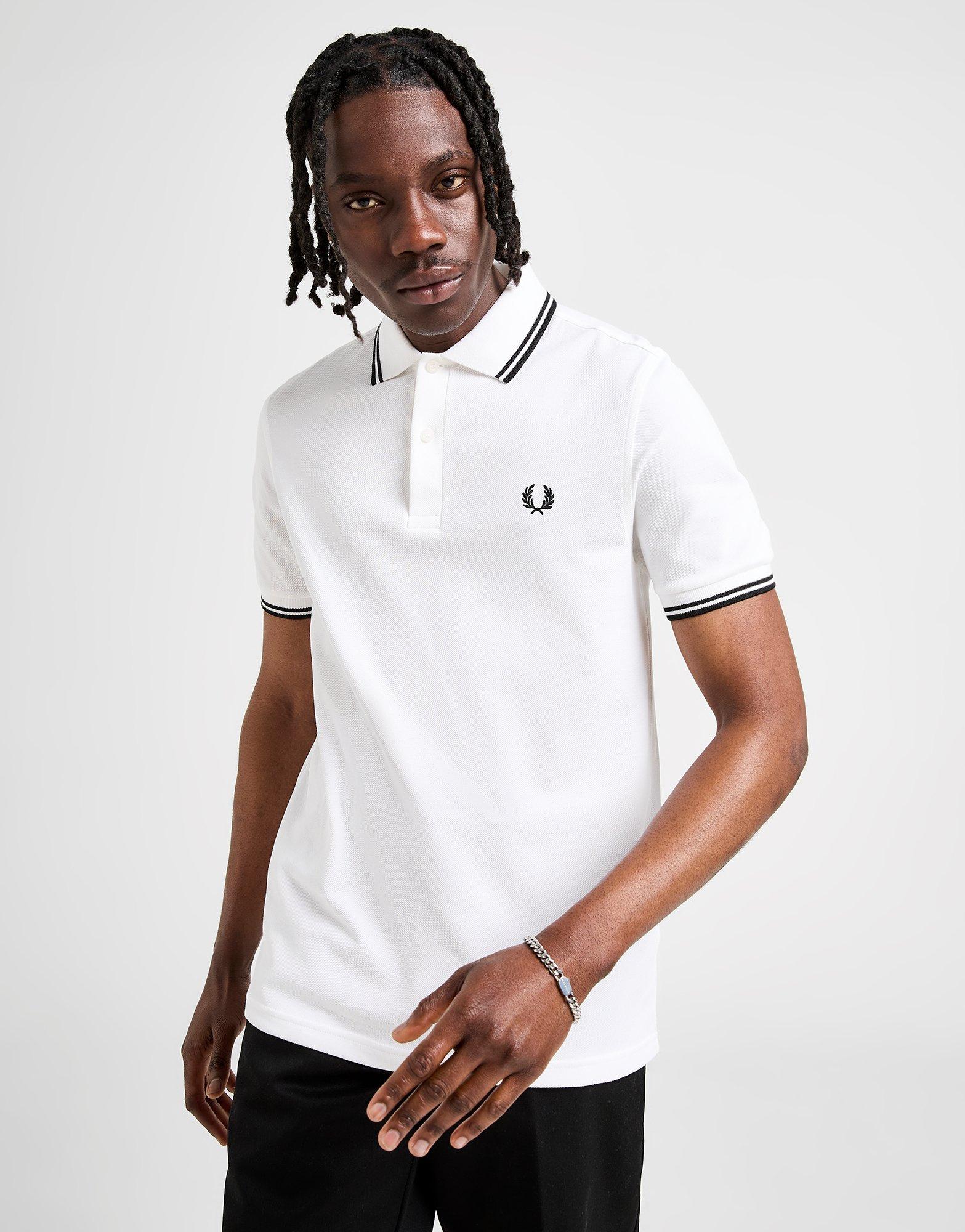 Fred Perry Twin Tipped Short Sleeve Polo Shirt Heren