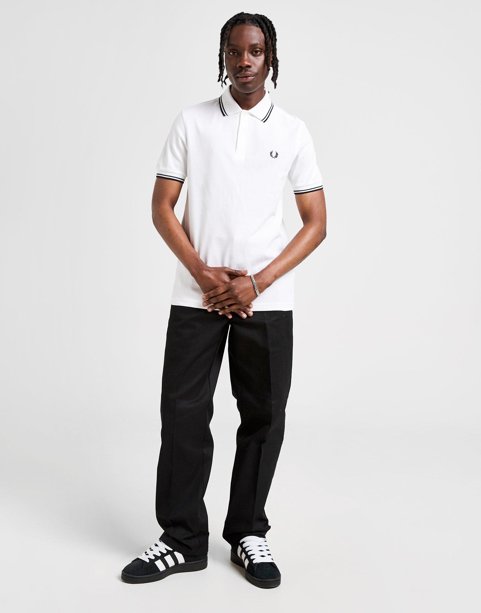 Fred Perry Twin Tipped Short Sleeve Polo Shirt Heren