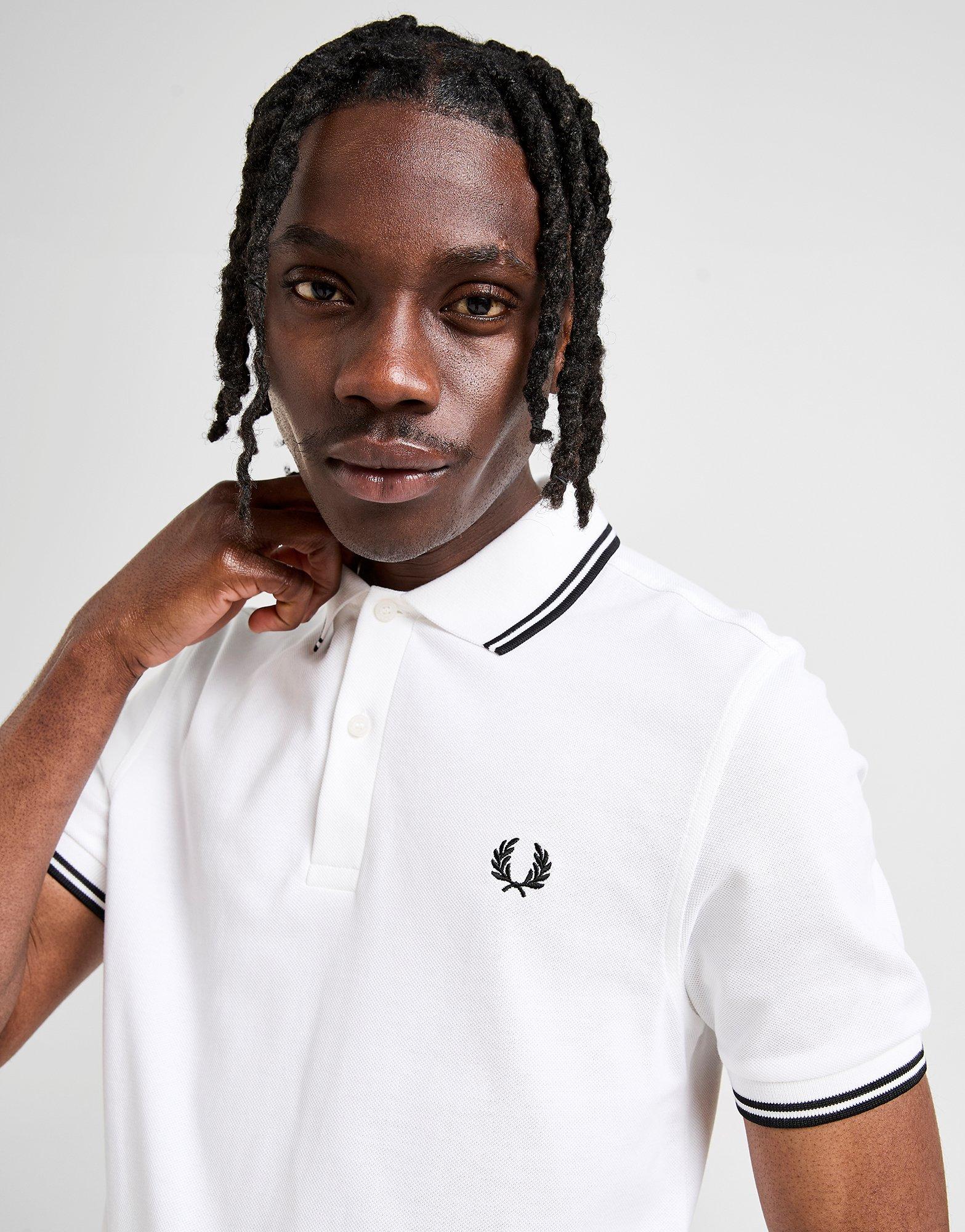 Fred Perry Twin Tipped Short Sleeve Polo Shirt Heren