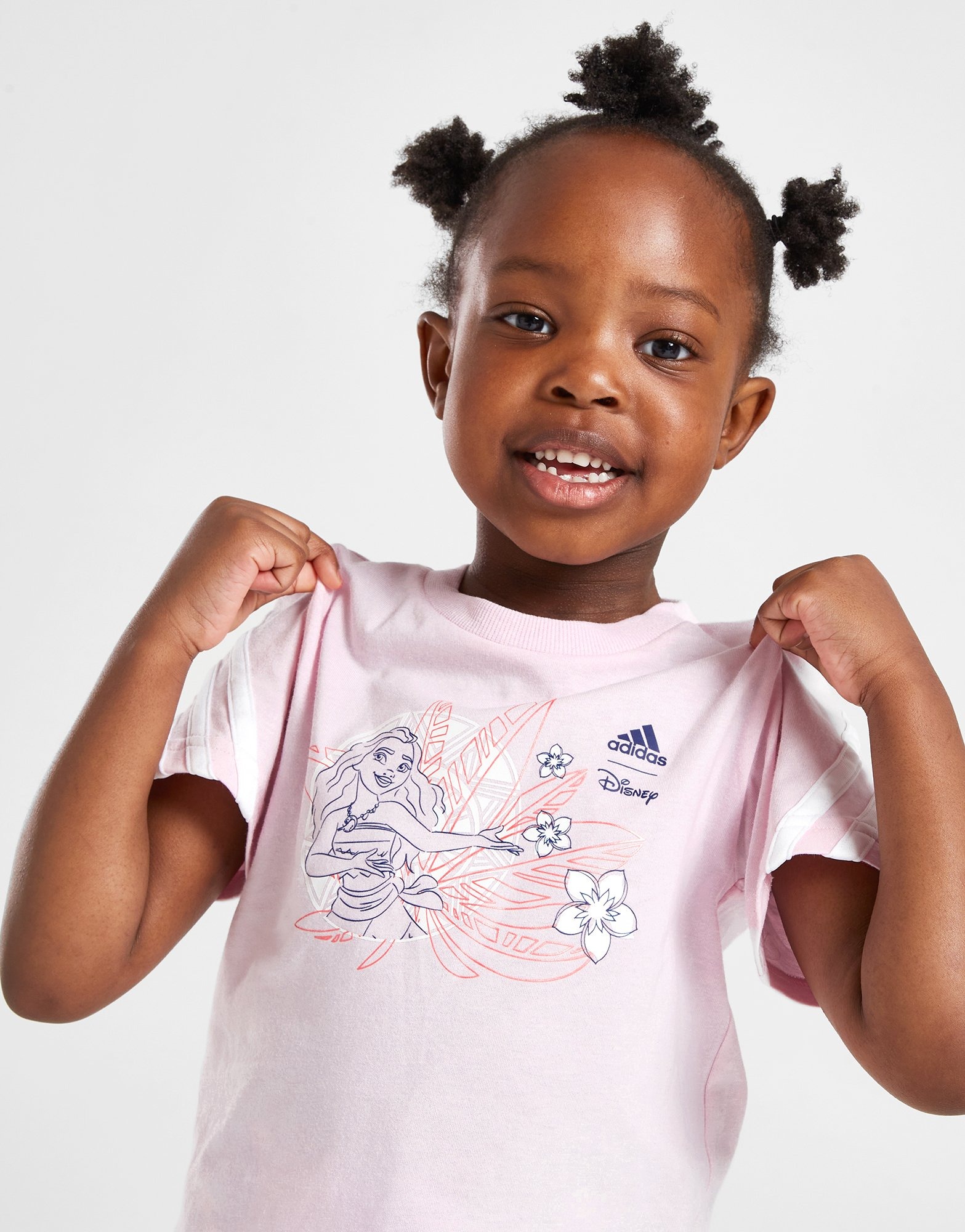 Wit adidas Girls' Moana T-Shirt Children - Sports