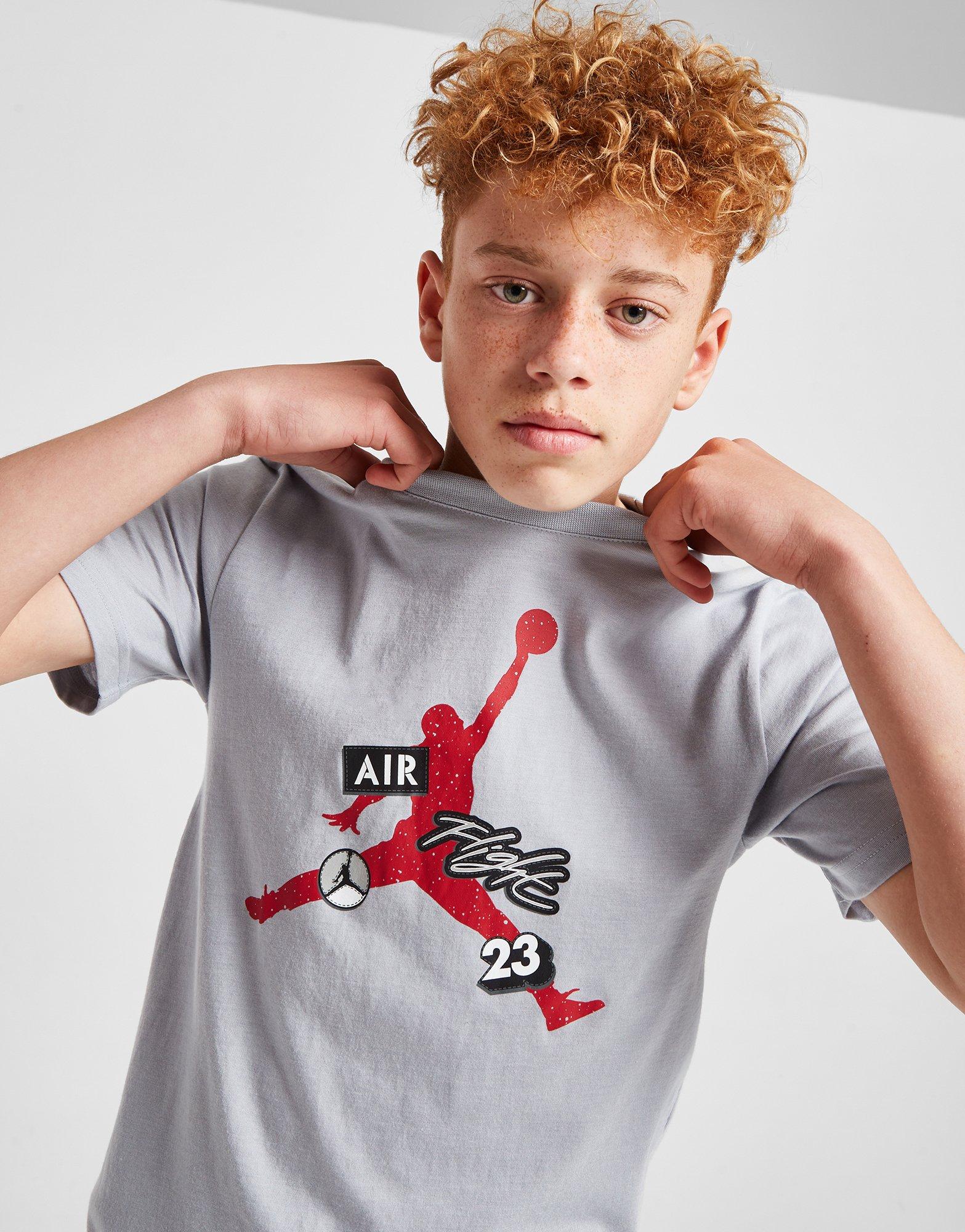 Camiseta Nike Air Jordan 23 Junior en negro