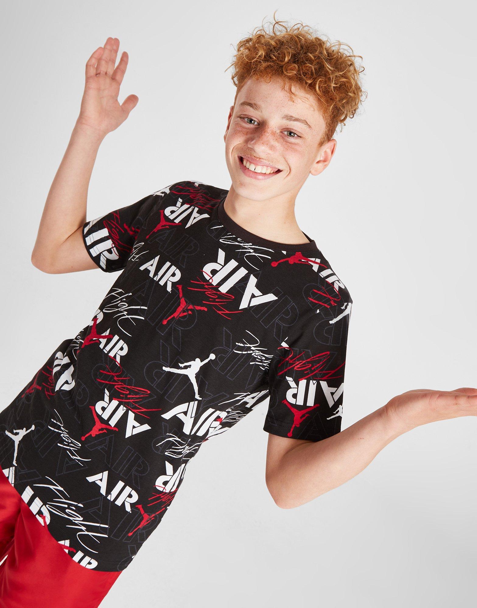 Jordan Flight All Over Print T-Shirt Junior